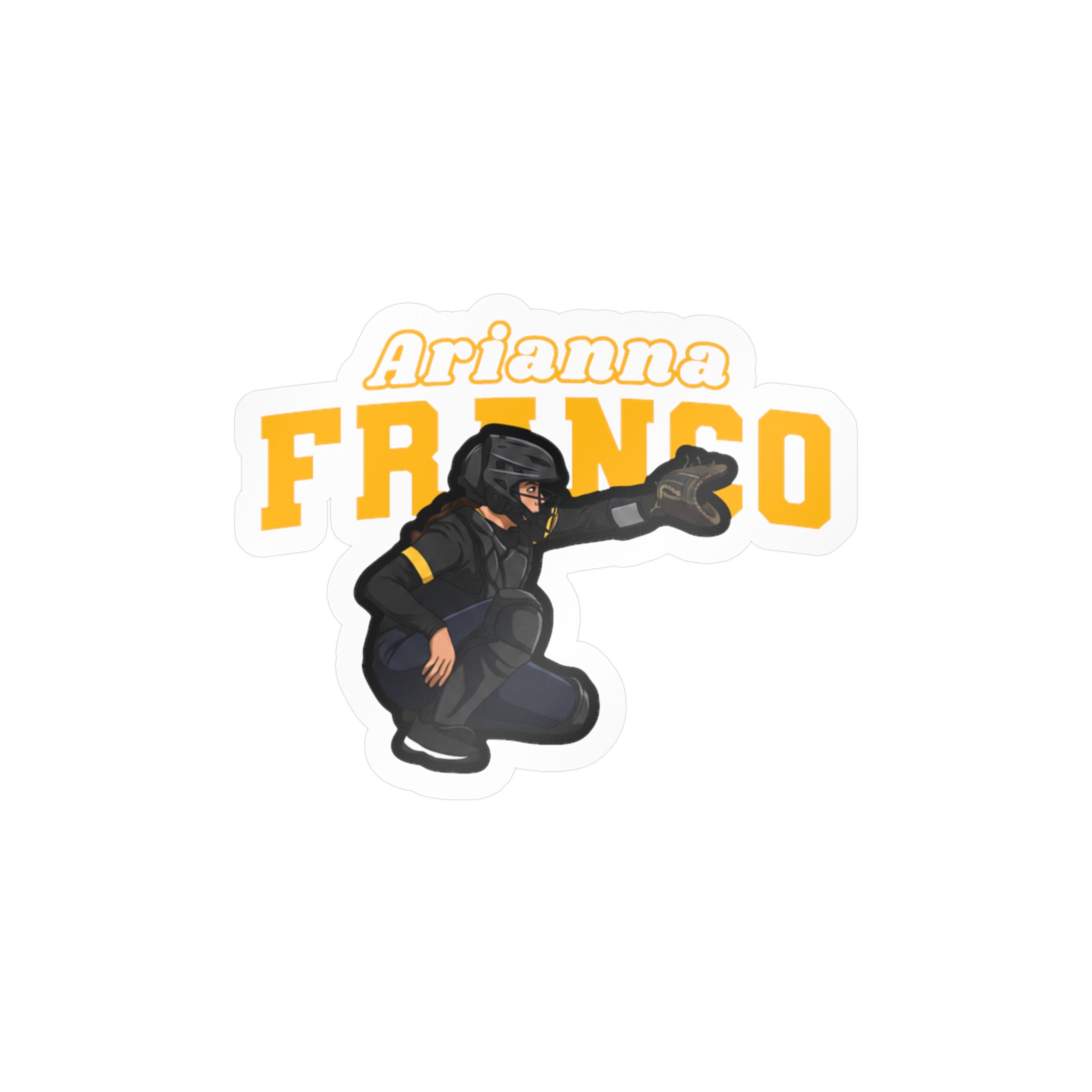 Vinyl Sticker — character_name_arch in Classic