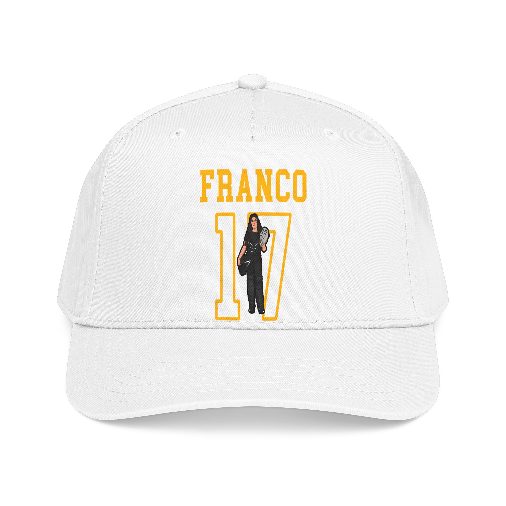 Baseball Cap — character_shirsey in White