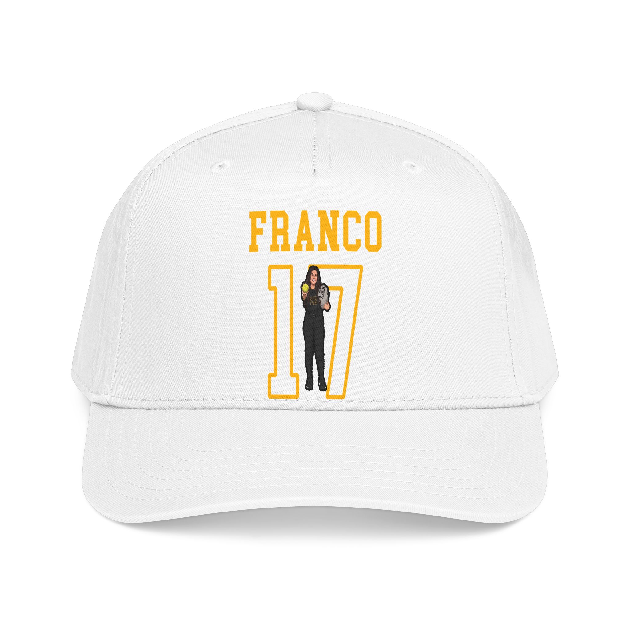 Baseball Cap — character_shirsey in White