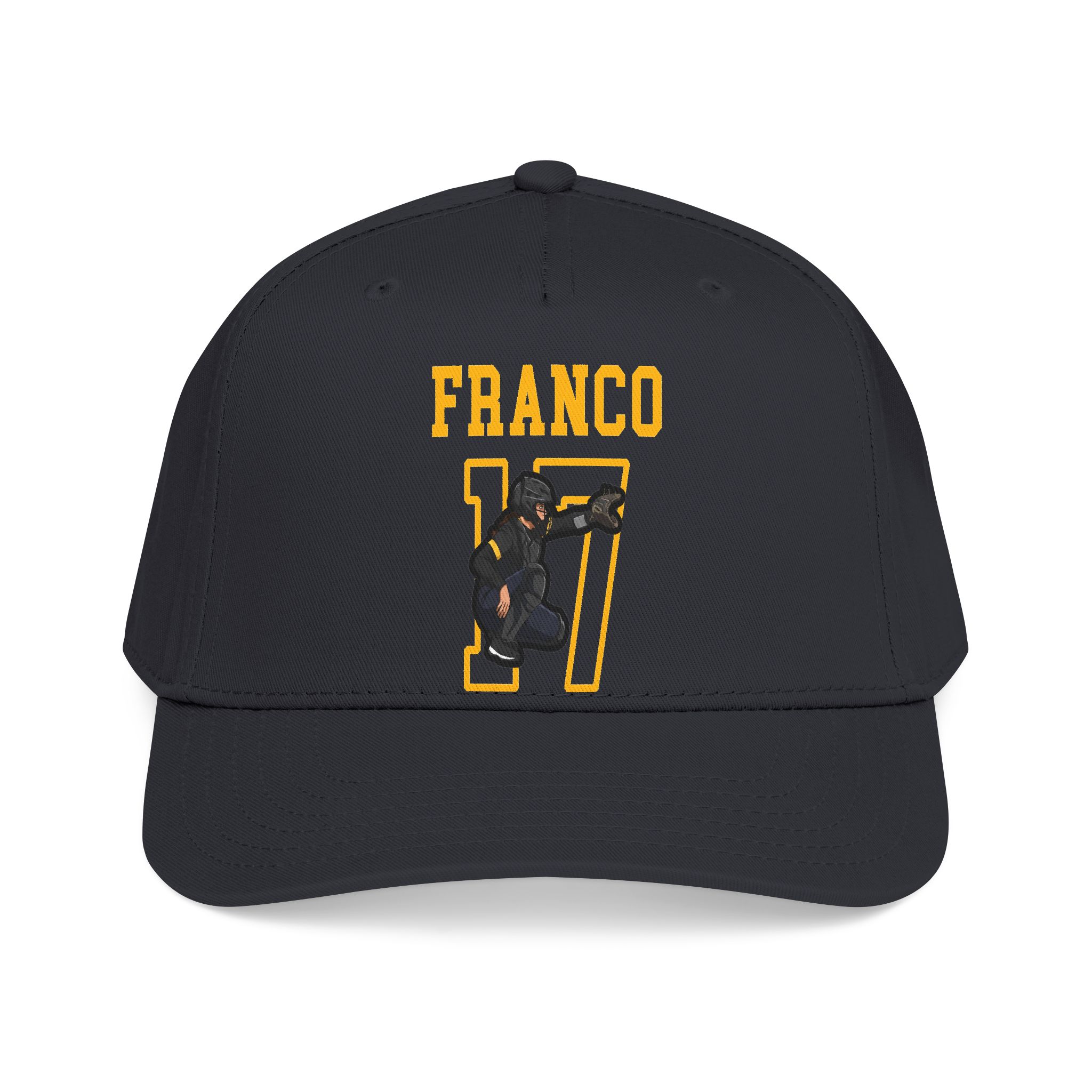 Baseball Cap — character_shirsey in Black