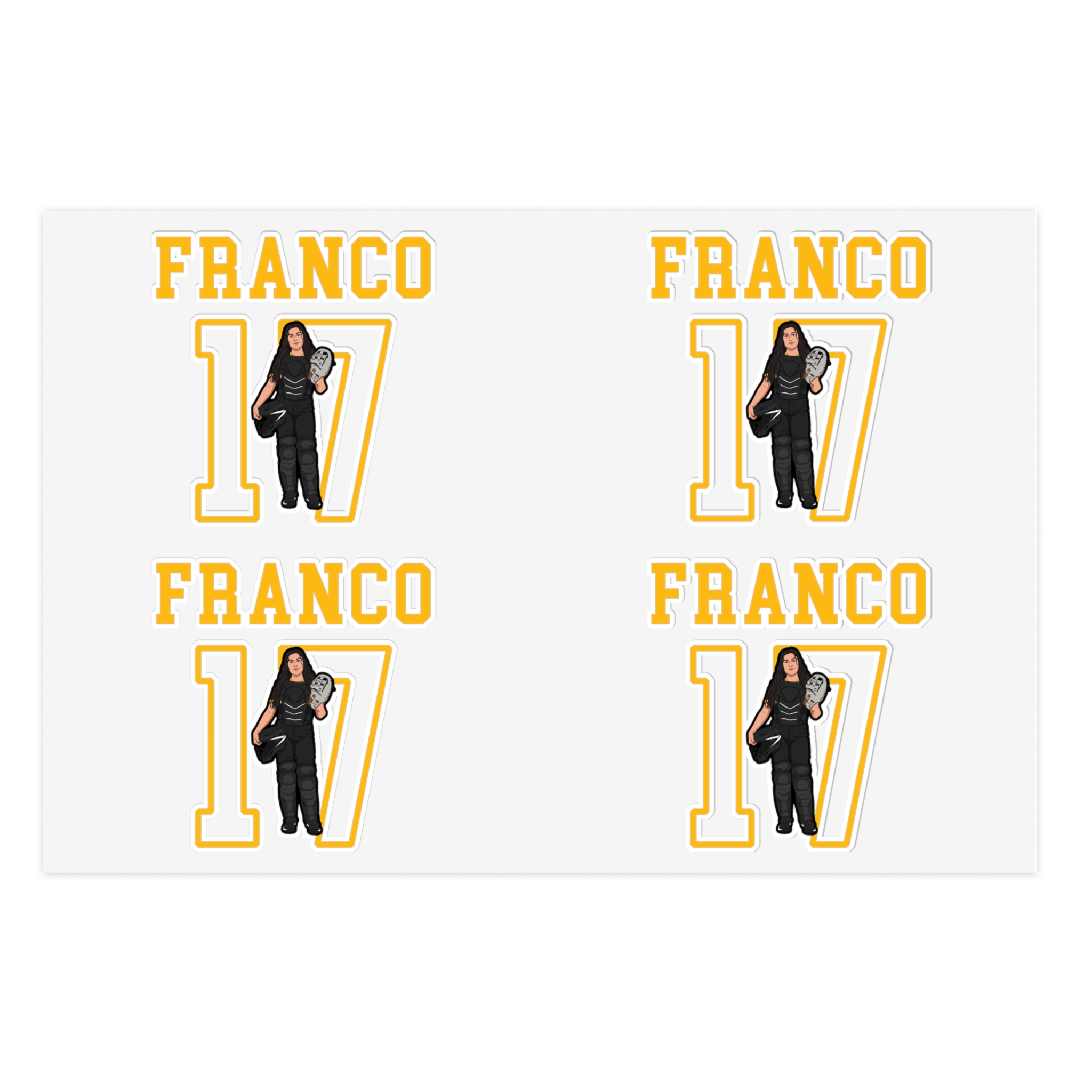Sticker Sheet — character_shirsey in Classic