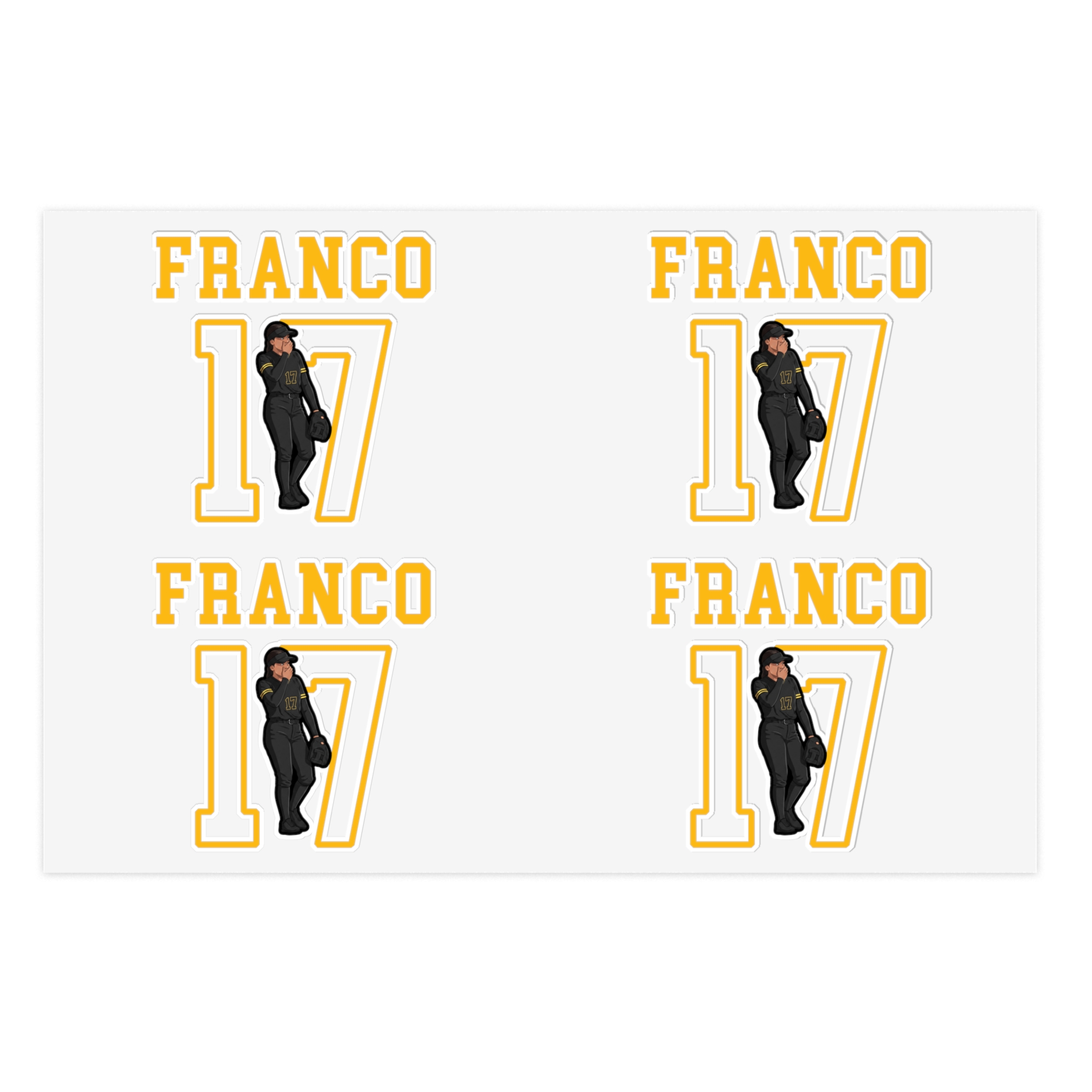 Sticker Sheet — character_shirsey in Classic