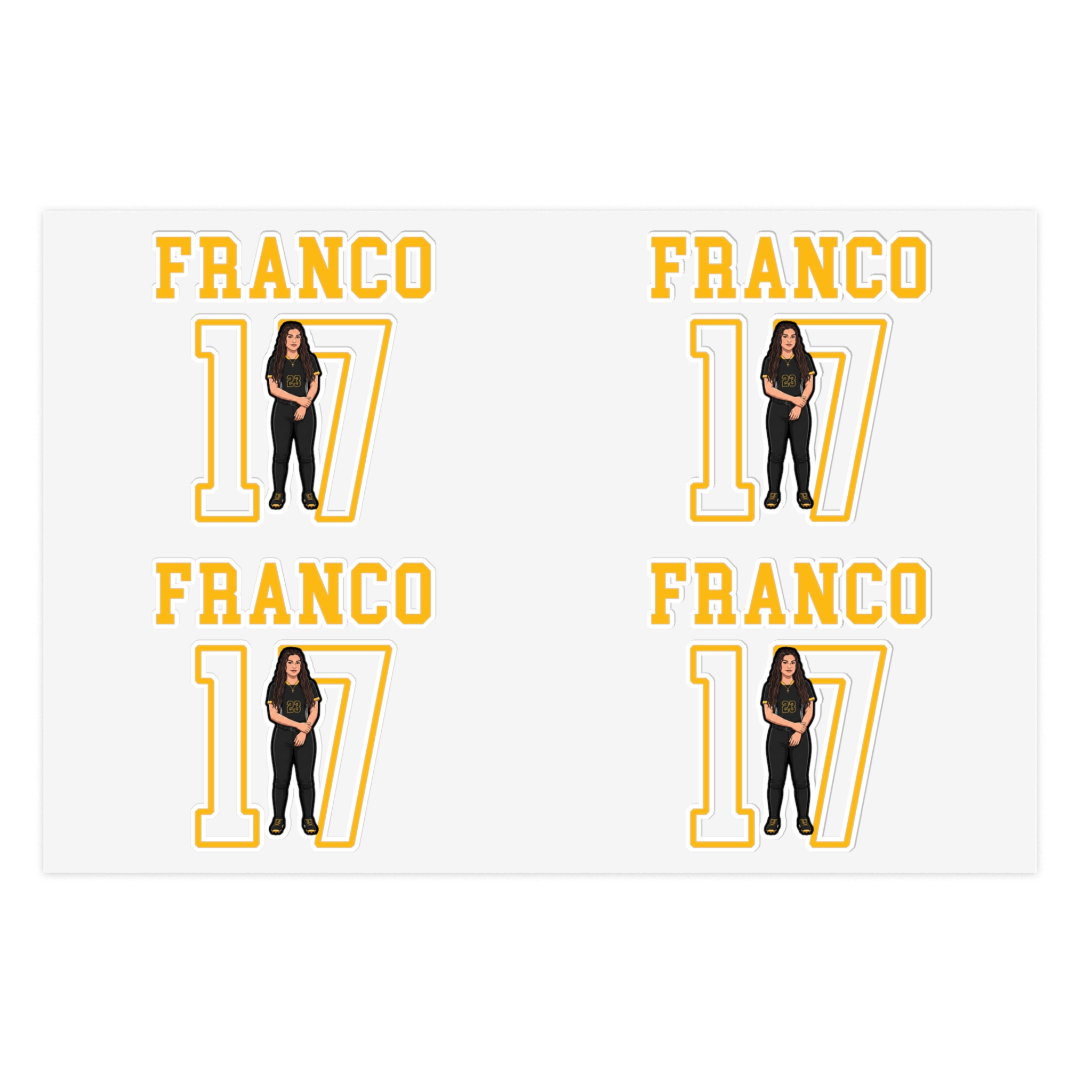 Sticker Sheet — character_shirsey in Classic