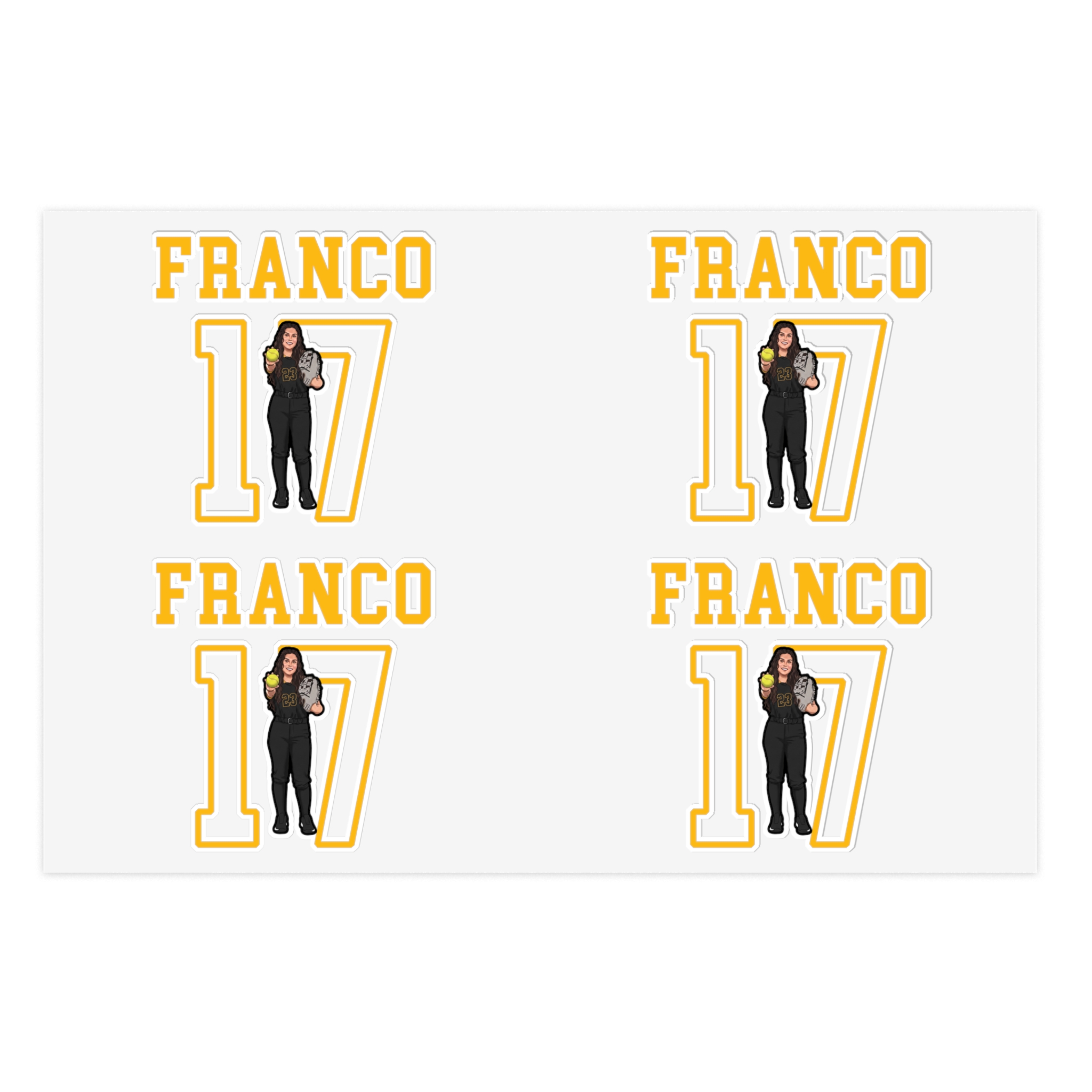 Sticker Sheet — character_shirsey in Classic