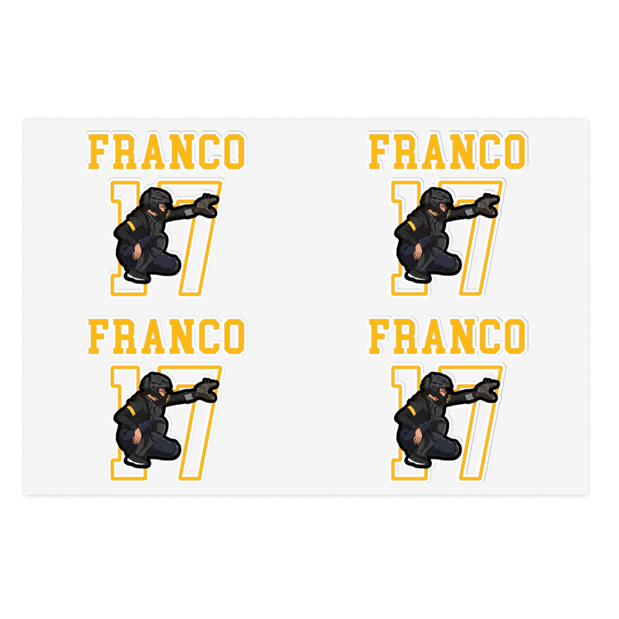Sticker Sheet — character_shirsey in Classic