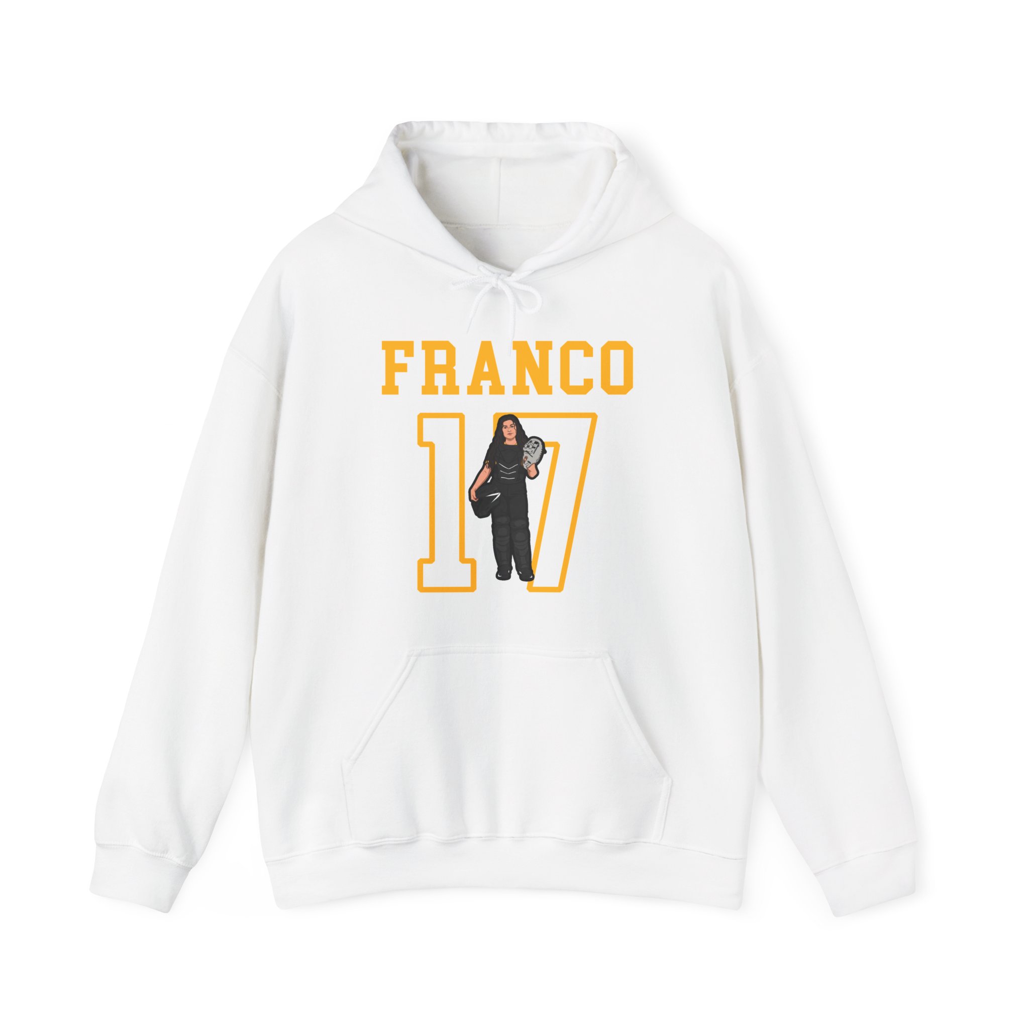 Hoodie — character_shirsey in White