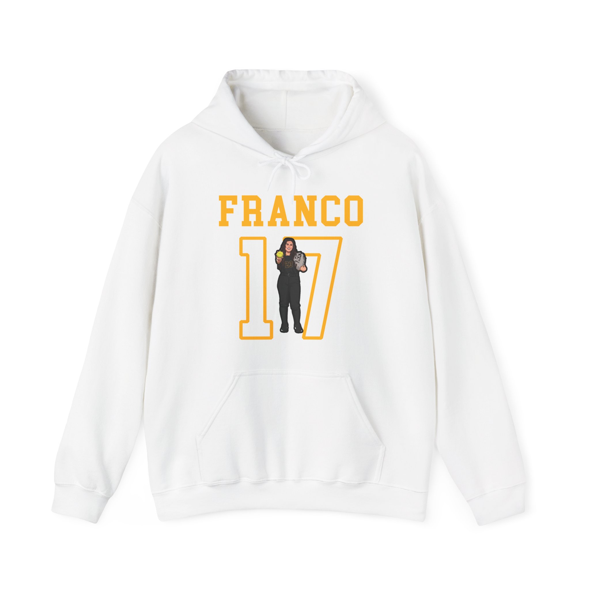 Hoodie — character_shirsey in White