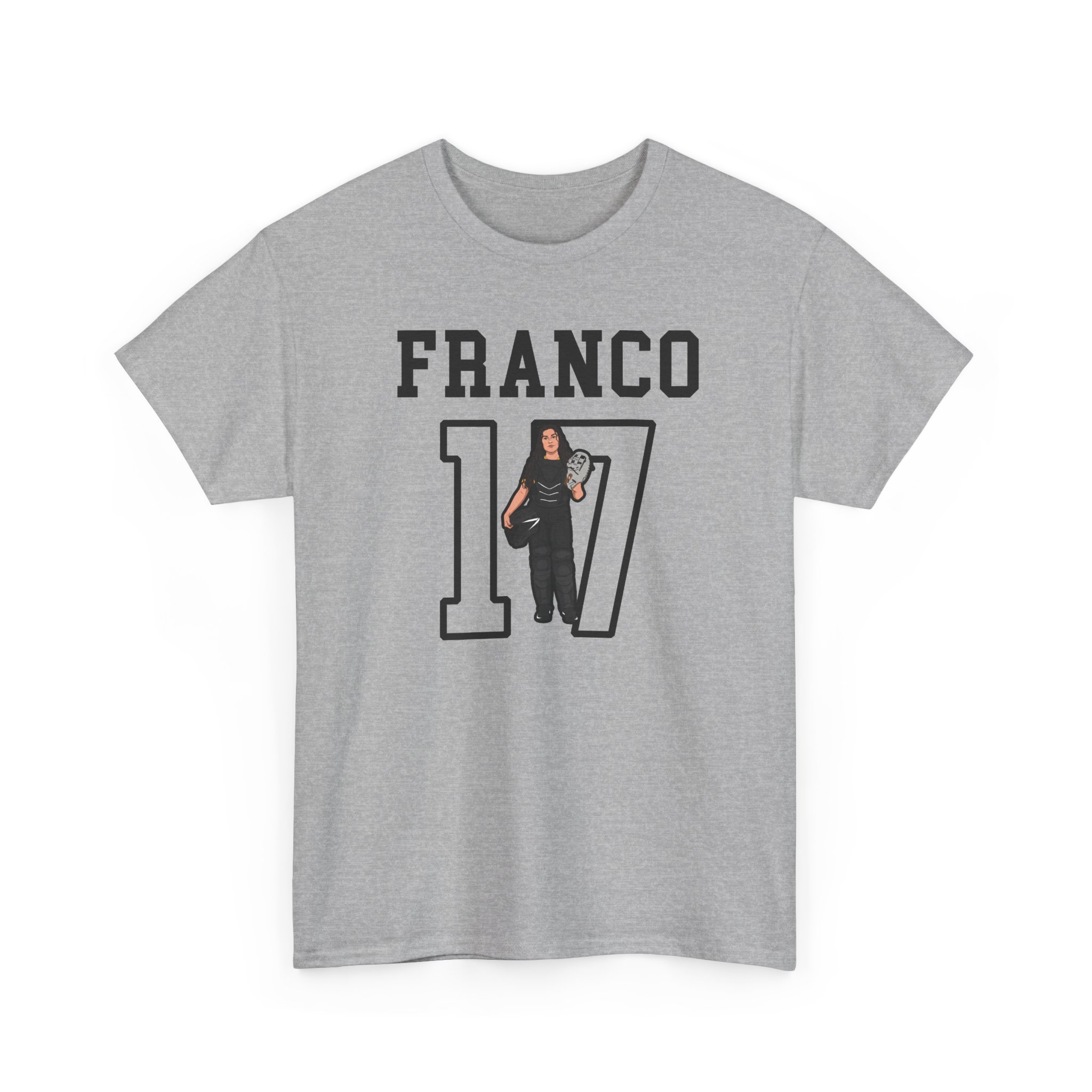 Tee — character_shirsey in Grey