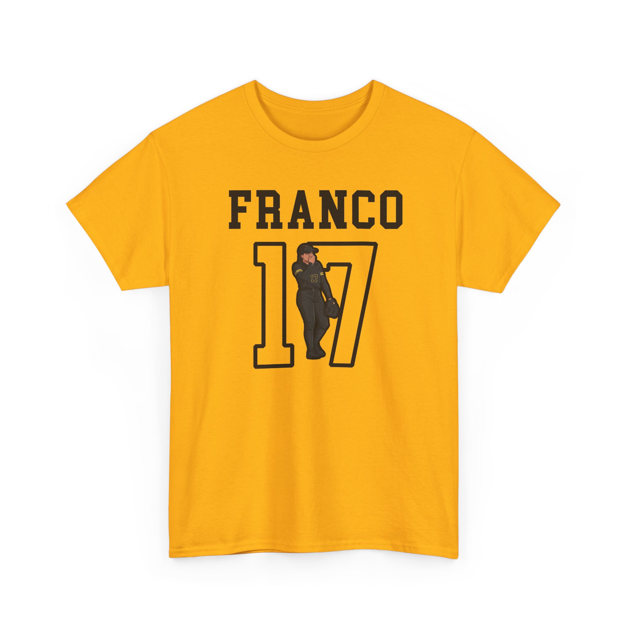 Tee — character_shirsey in Gold