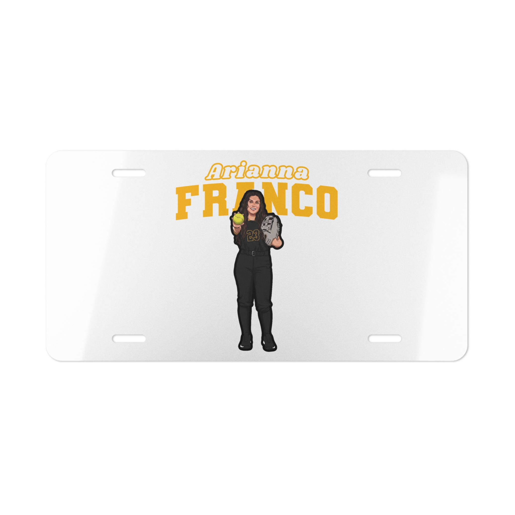 License Plate — character_name_arch in Classic