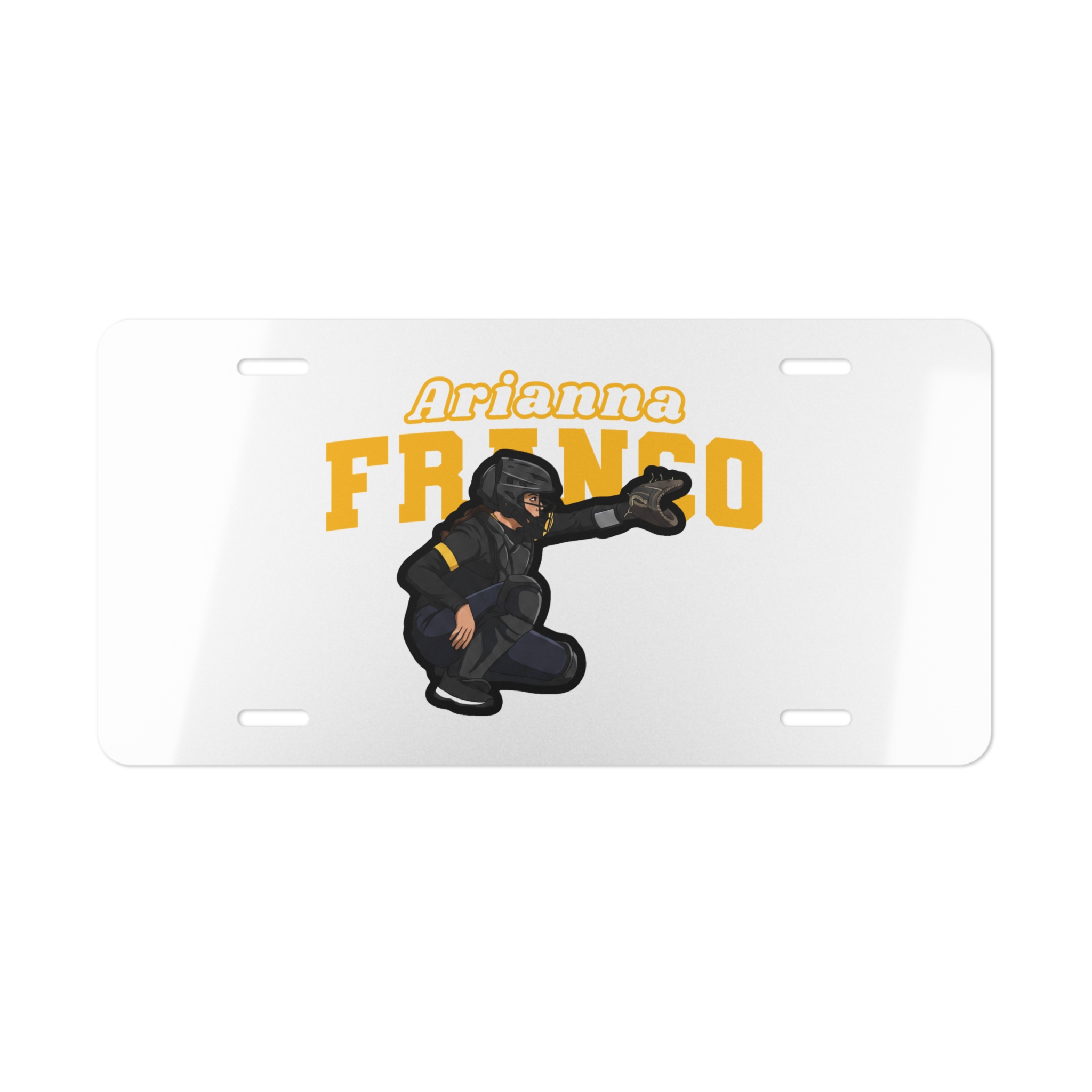 License Plate — character_name_arch in Classic