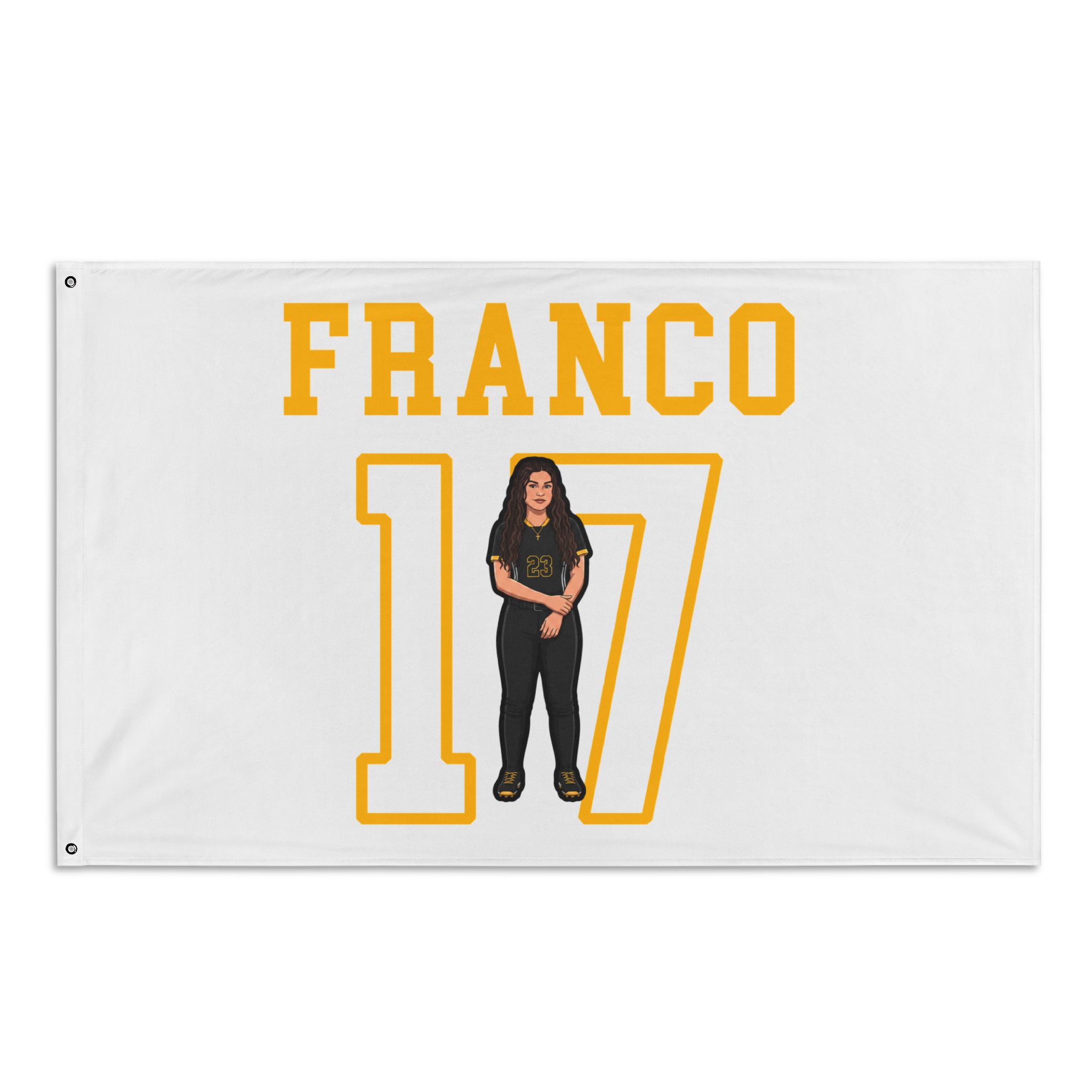 Flag (35 × 56 in) — character_shirsey in Classic