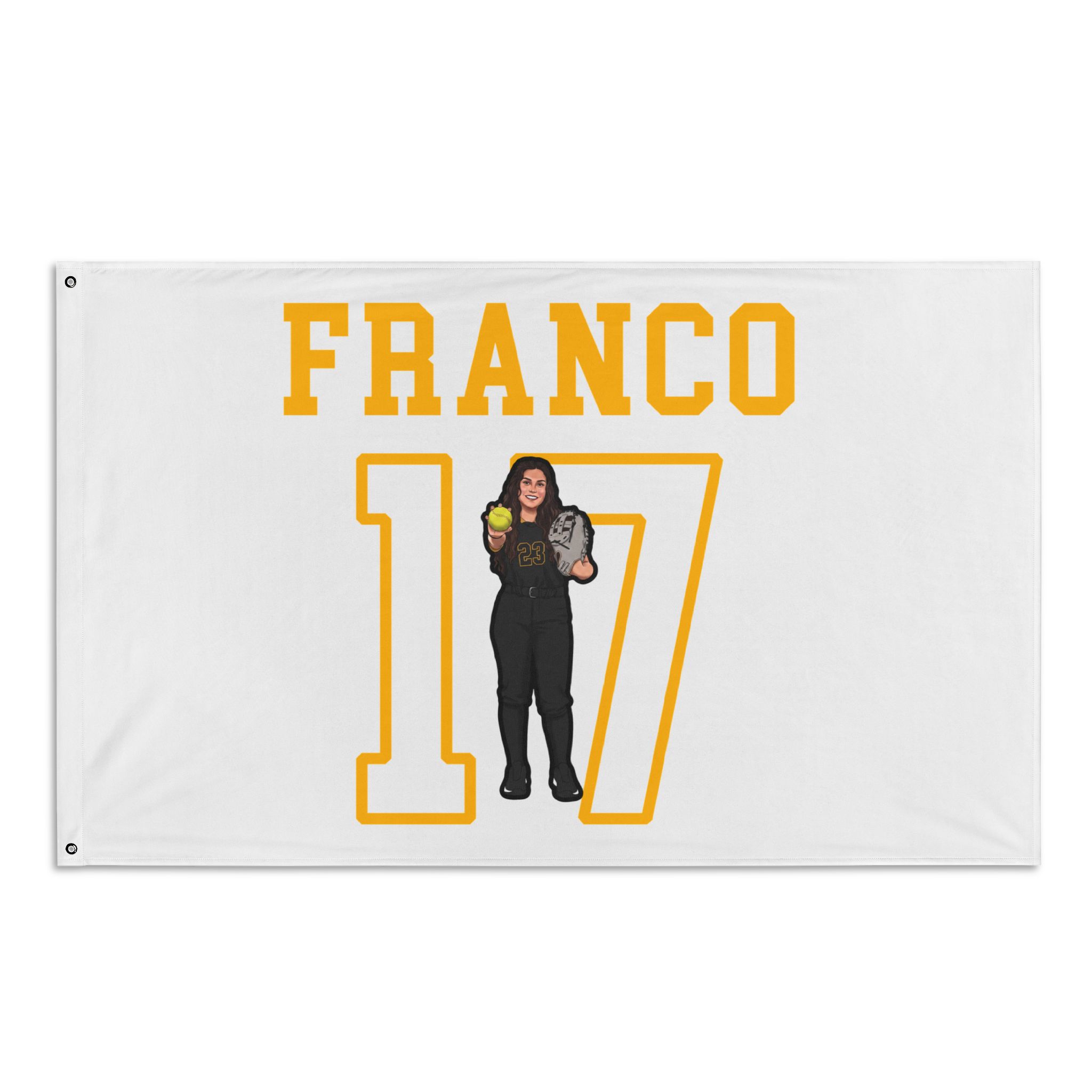 Flag (35 × 56 in) — character_shirsey in Classic