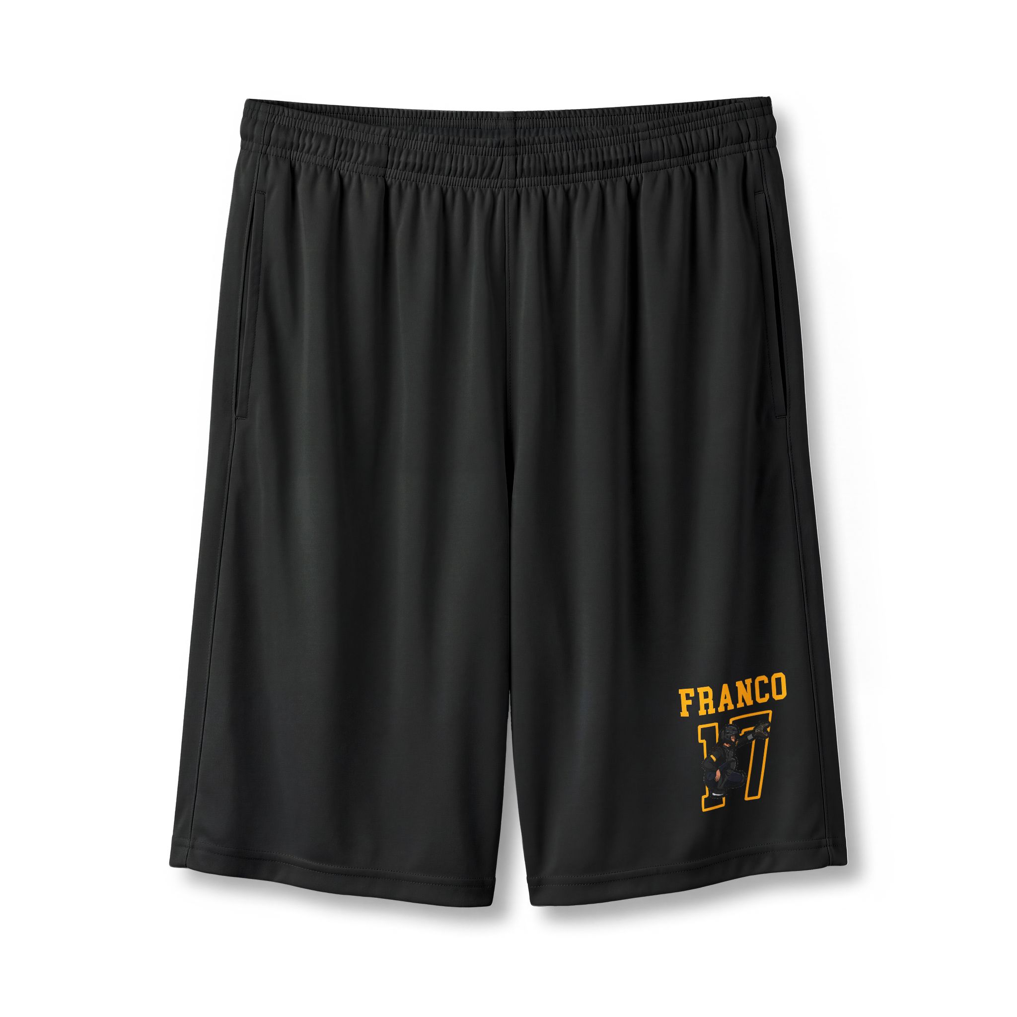 Shorts — character_shirsey in Black