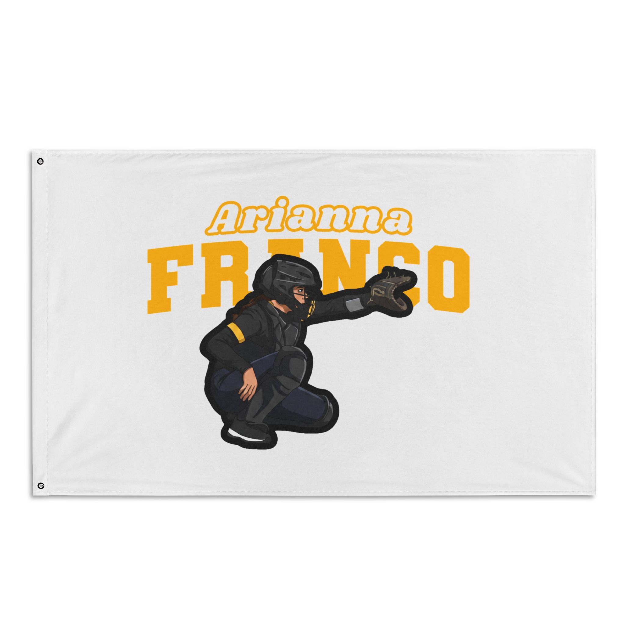 Flag (35 × 56 in) — character_name_arch in Classic