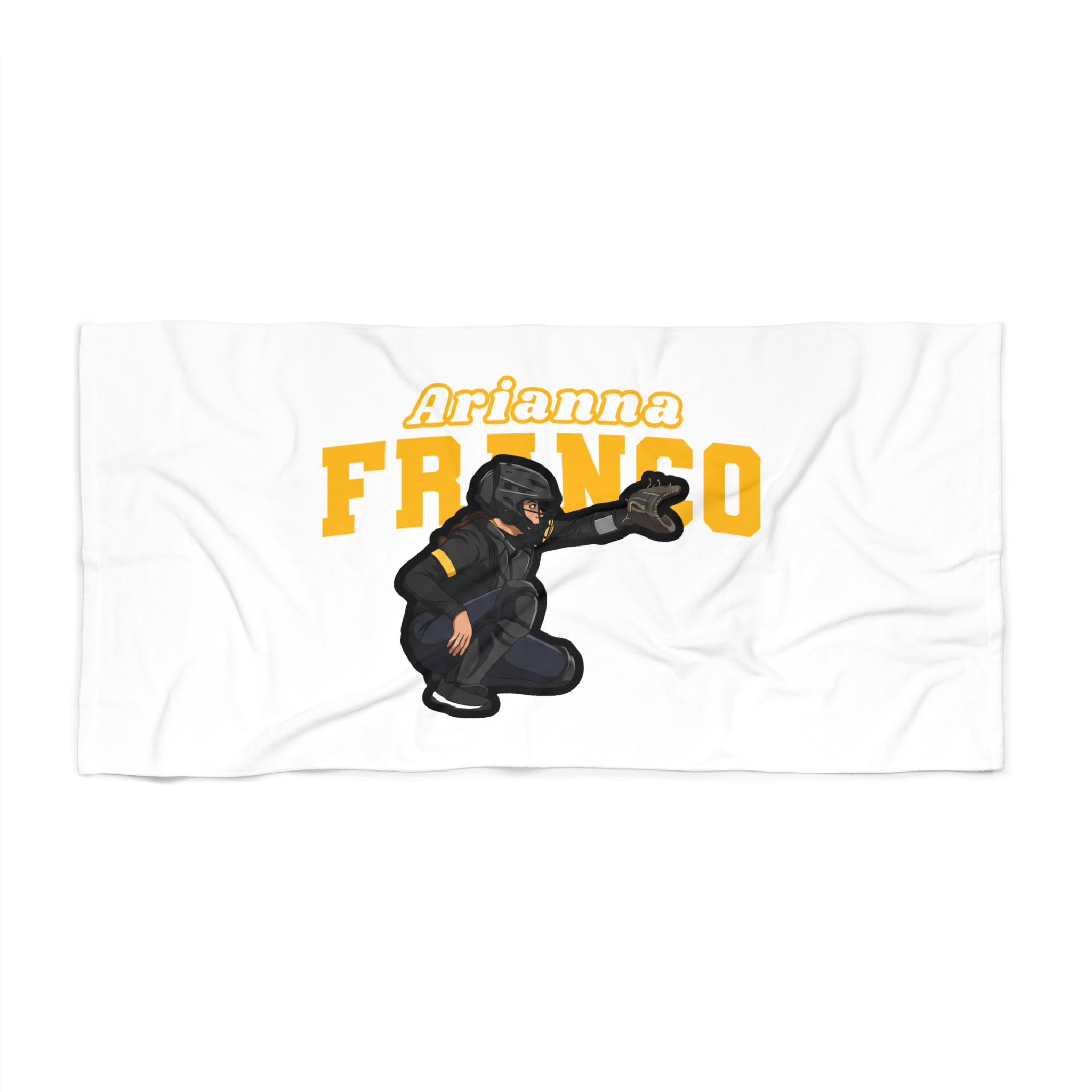 Beach Towel — character_name_arch in Classic