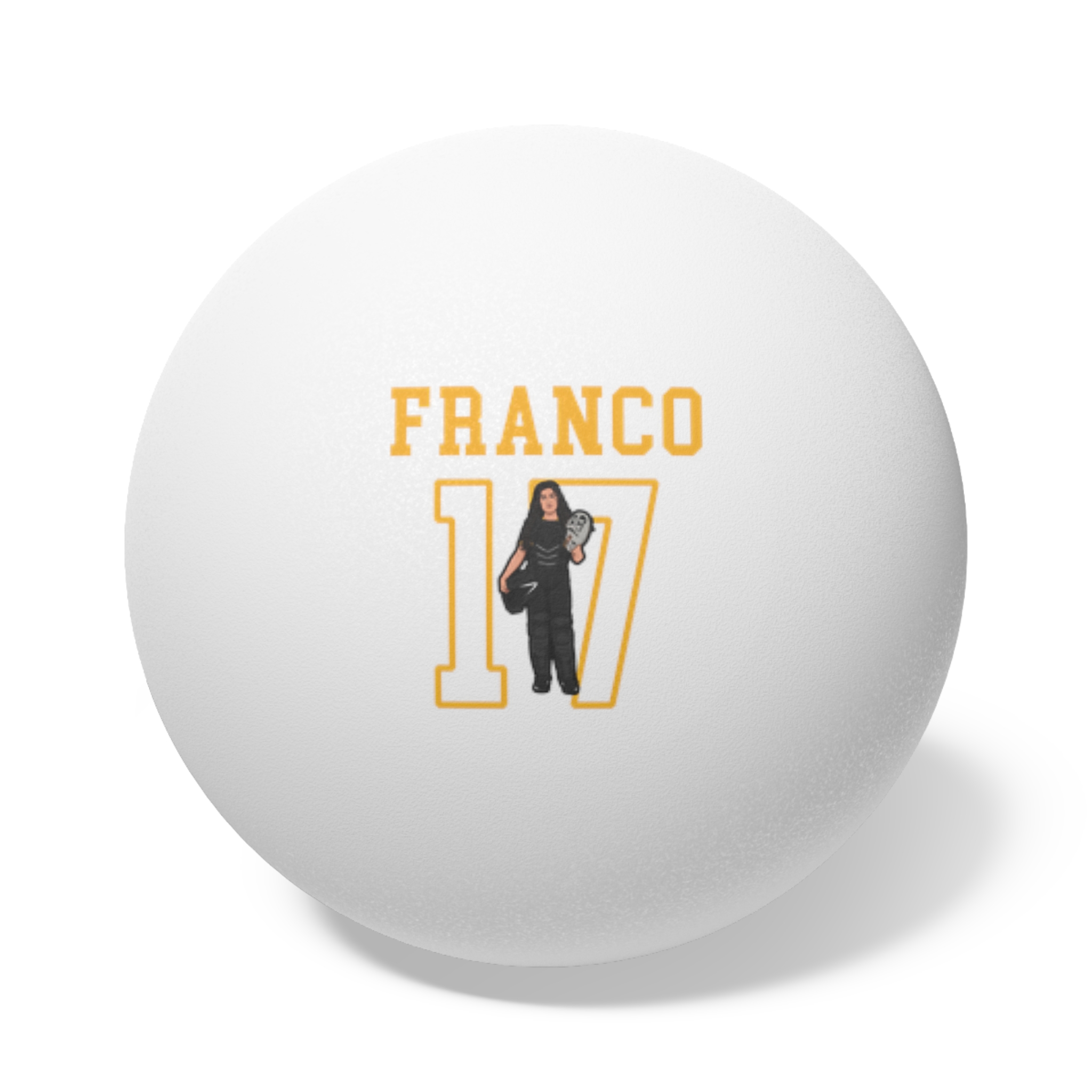 Ping Pong Balls, 6 pcs — character_shirsey in White