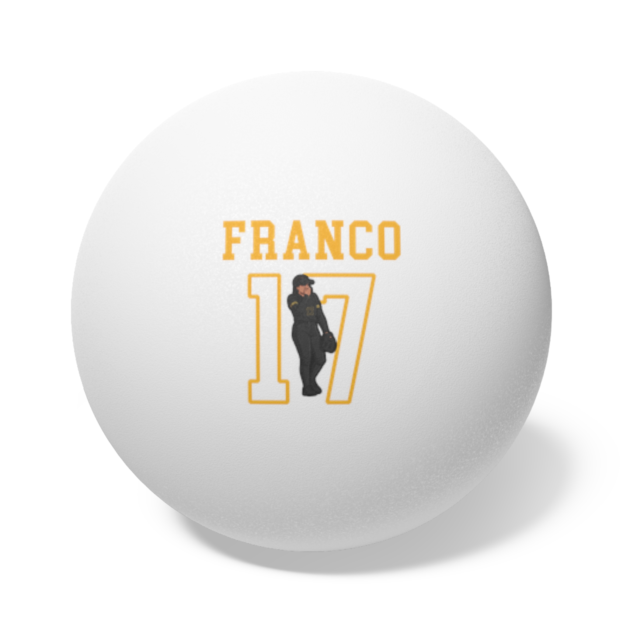Ping Pong Balls, 6 pcs — character_shirsey in White
