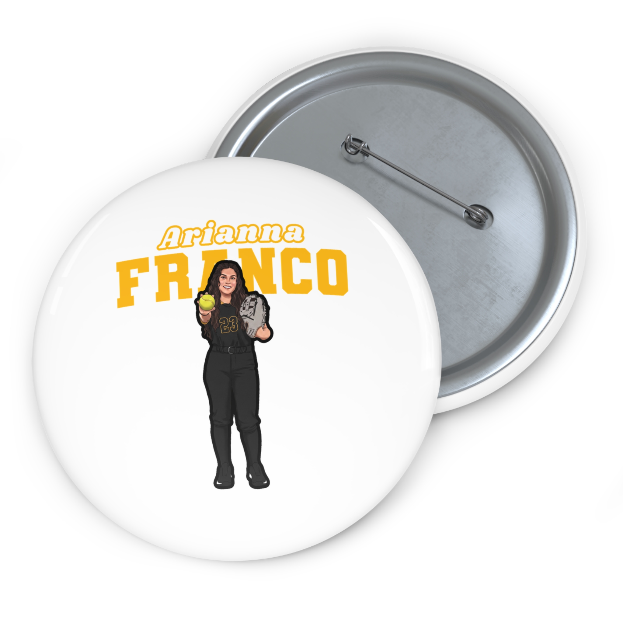 Game Day Pin — character_name_arch in Classic
