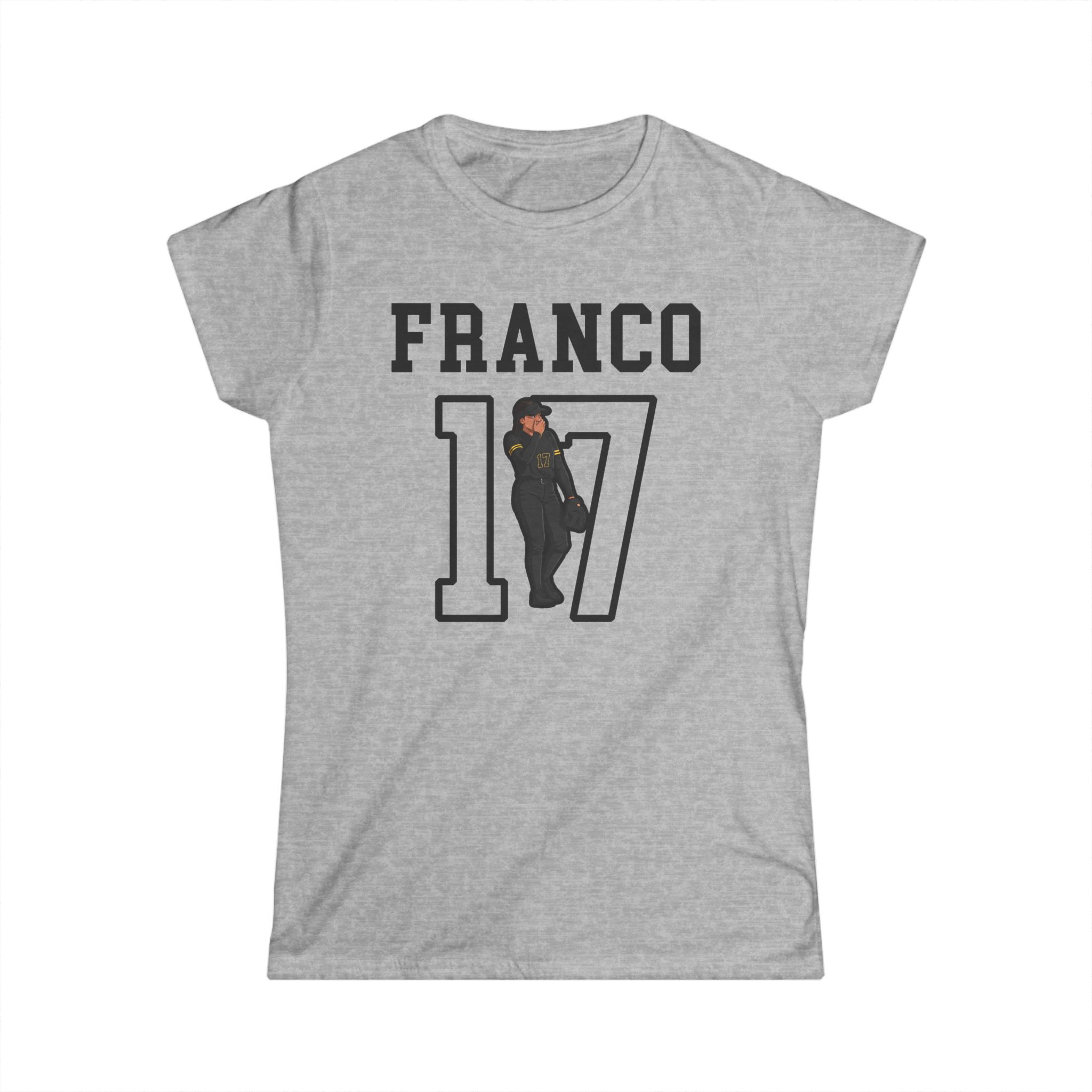 Women's Softstyle Tee — character_shirsey in Grey