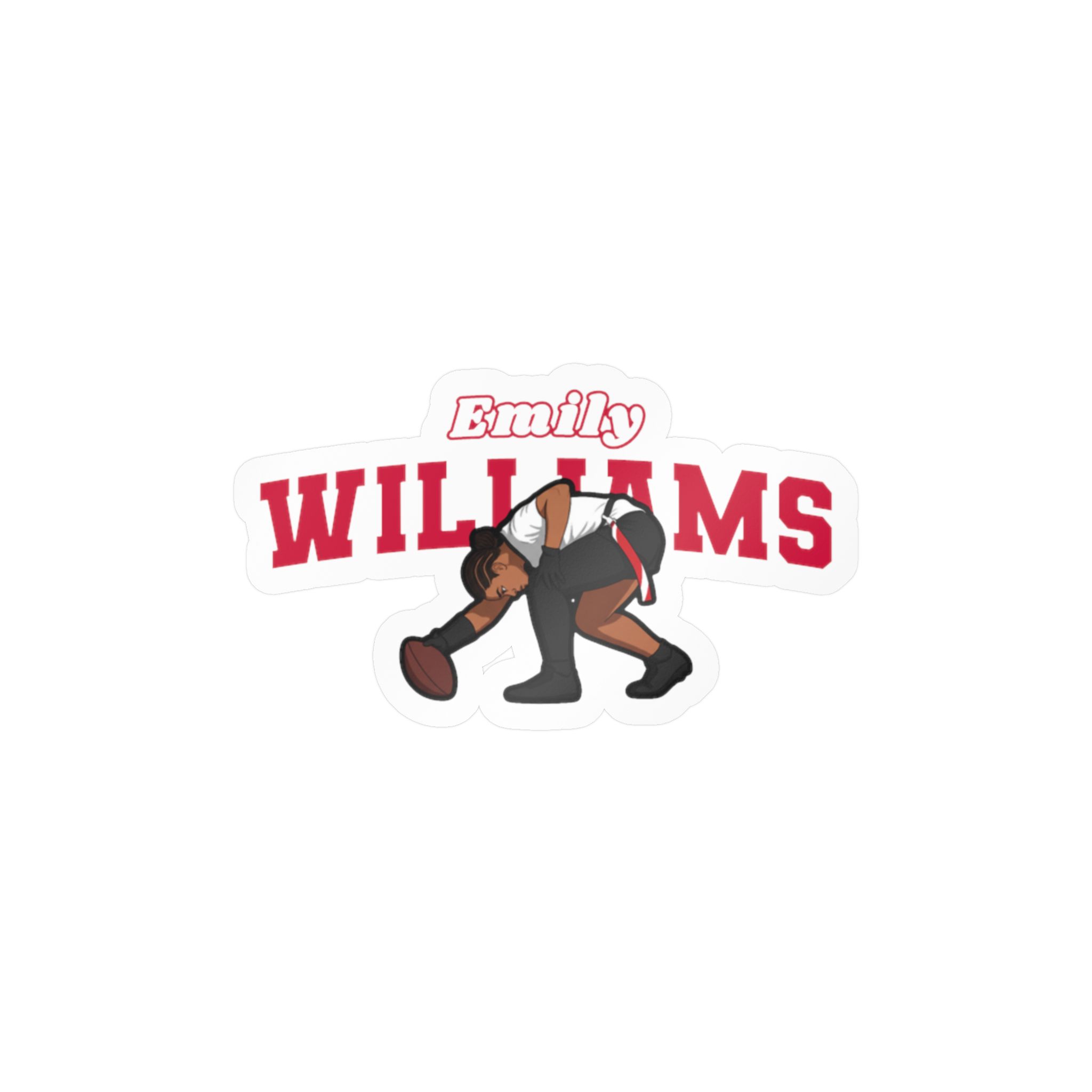 Vinyl Sticker — character_name_arch in Classic