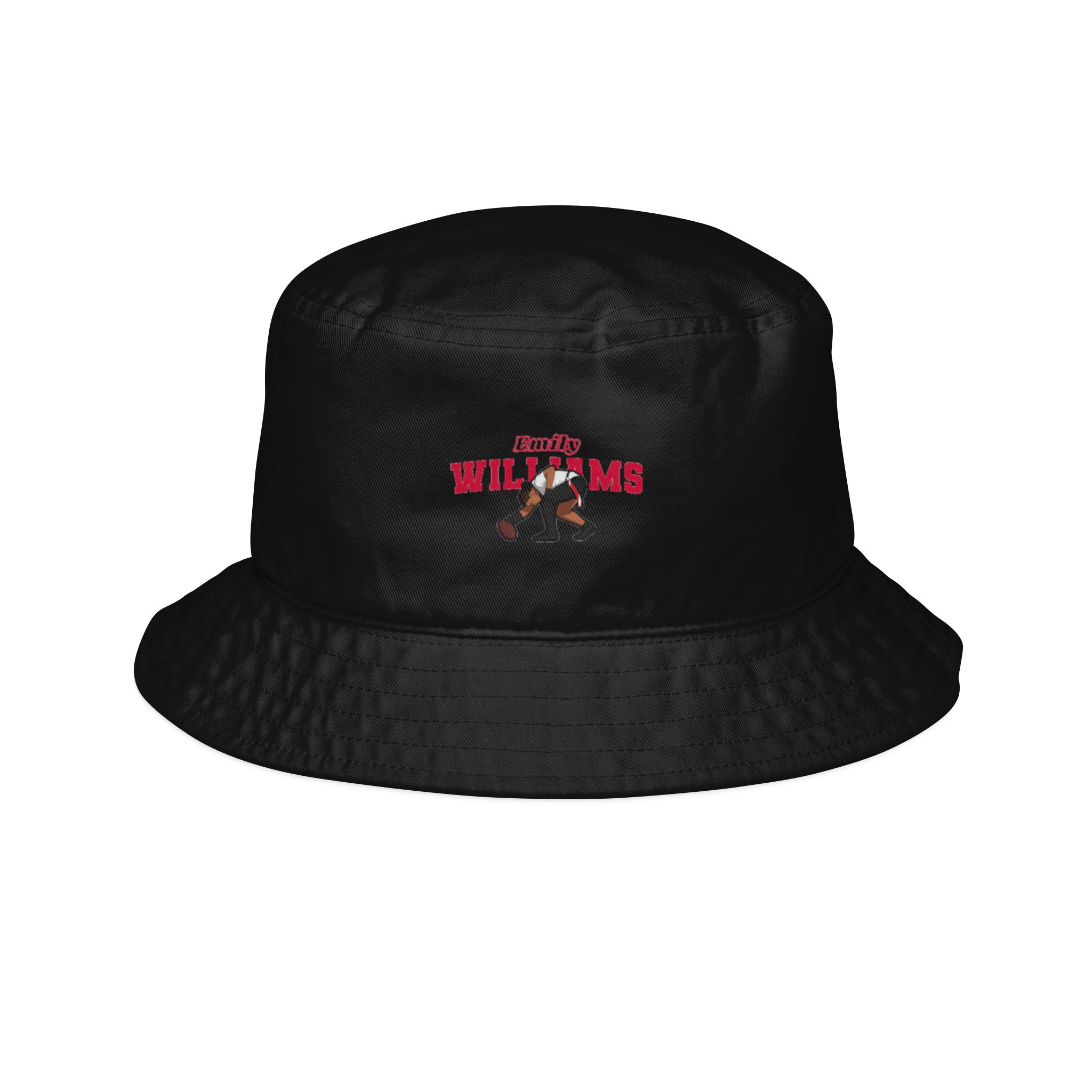 Bucket Hat — character_name_arch in Black