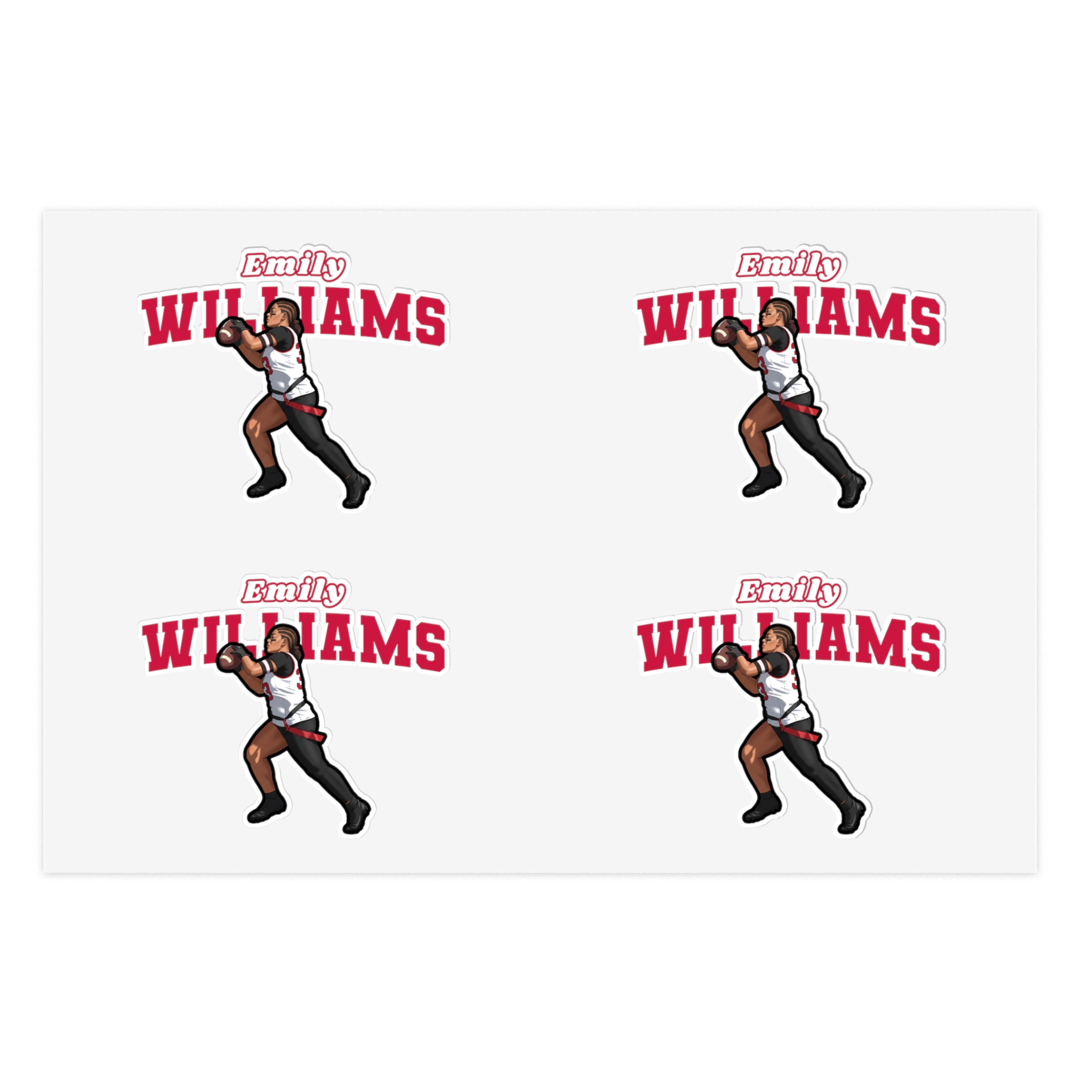Sticker Sheet — character_name_arch in Classic