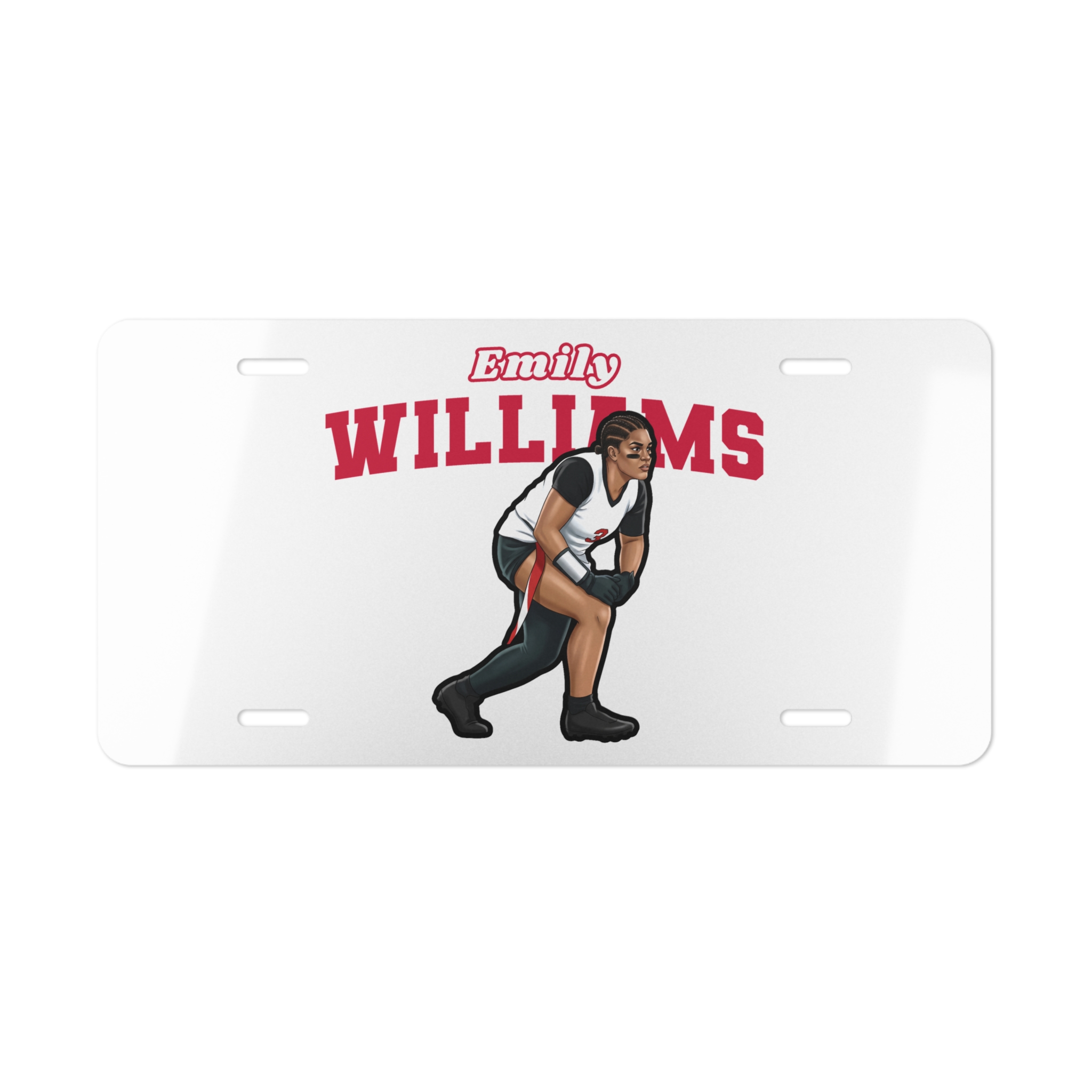 License Plate — character_name_arch in Classic
