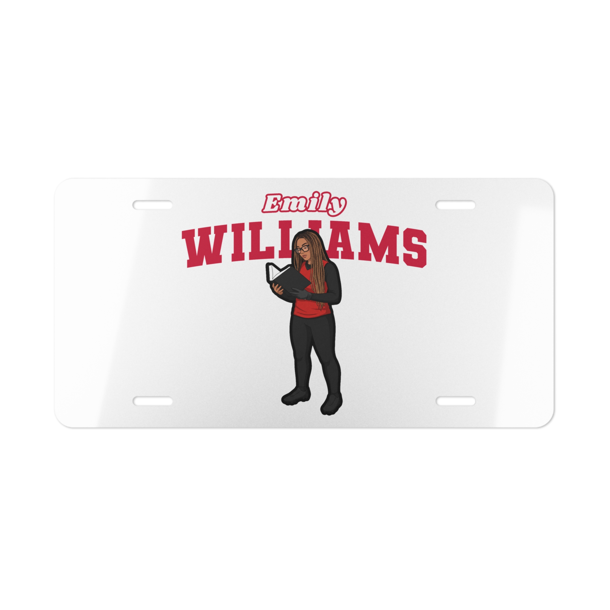 License Plate — character_name_arch in Classic