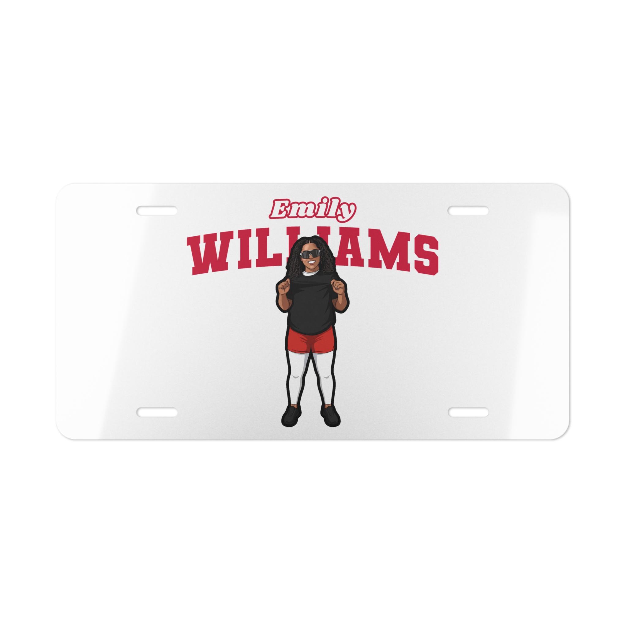 License Plate — character_name_arch in Classic
