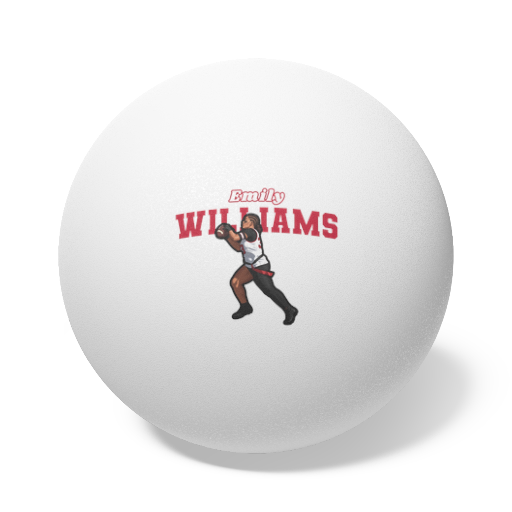 Ping Pong Balls, 6 pcs — character_name_arch in White