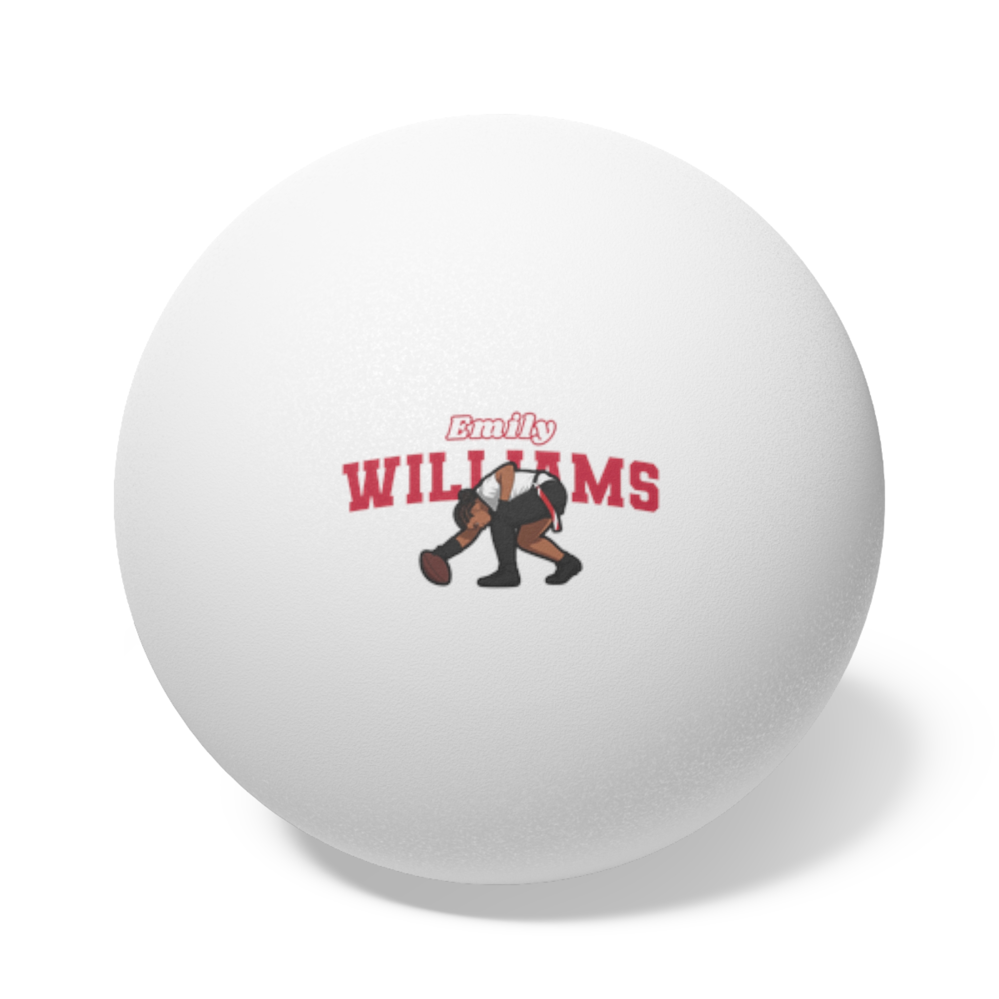 Ping Pong Balls, 6 pcs — character_name_arch in White