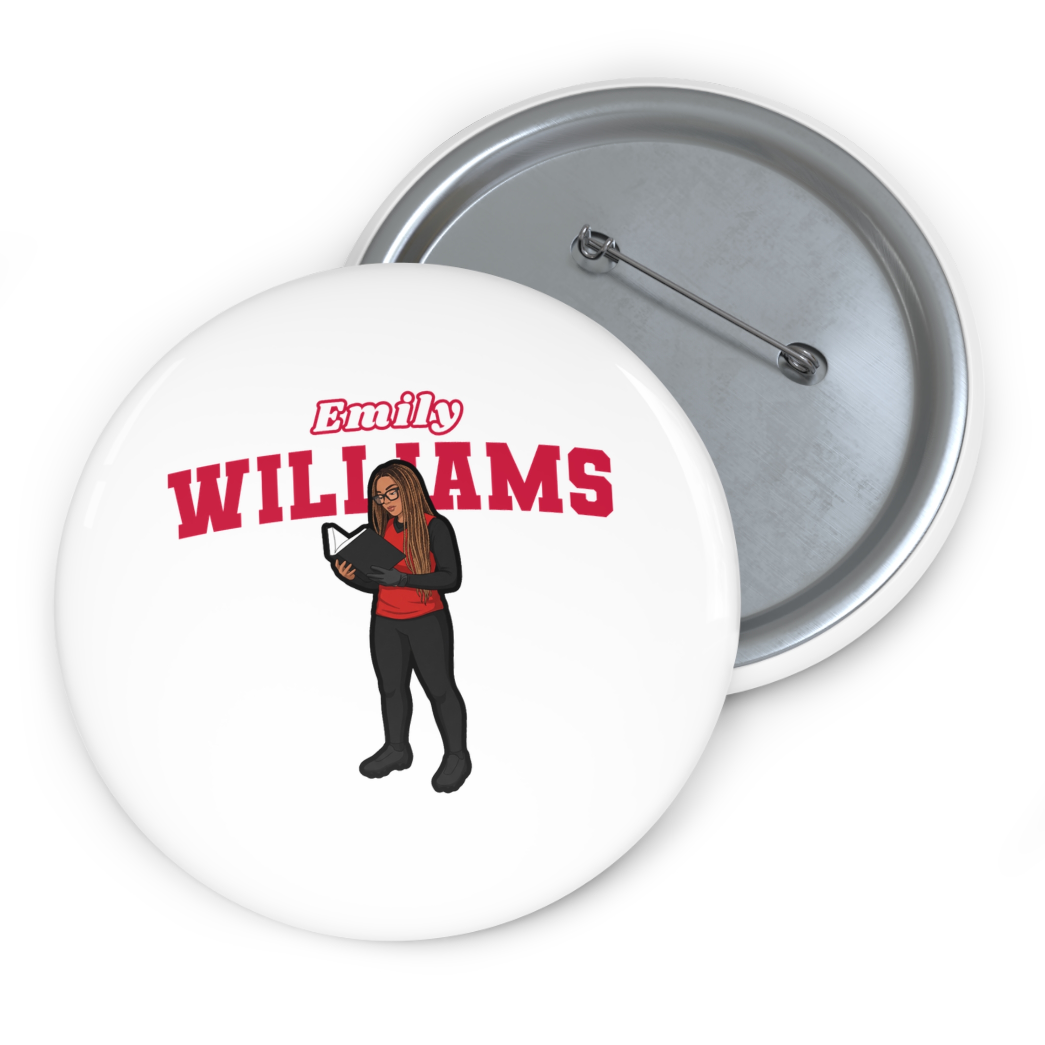 Game Day Pin — character_name_arch in Classic