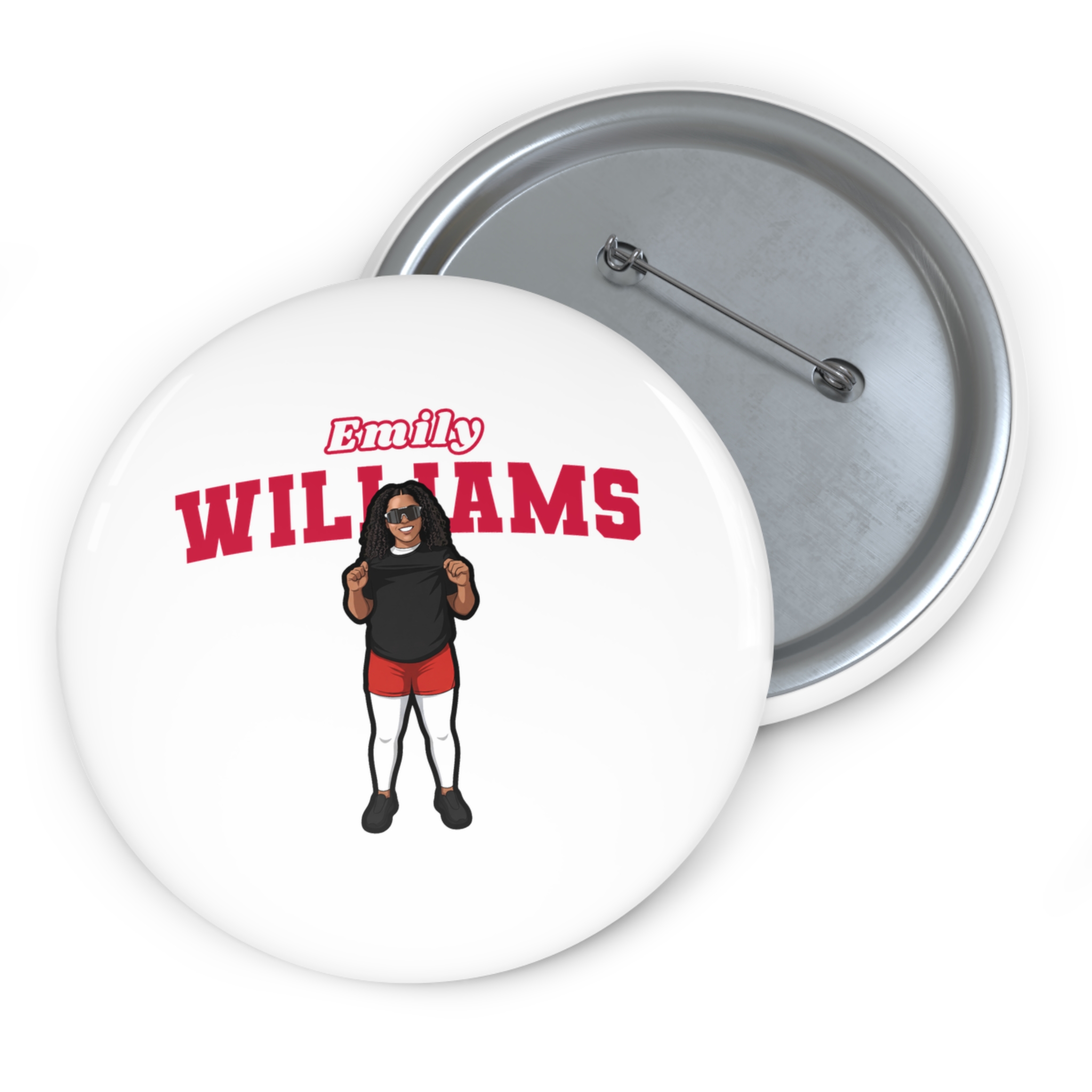 Game Day Pin — character_name_arch in Classic