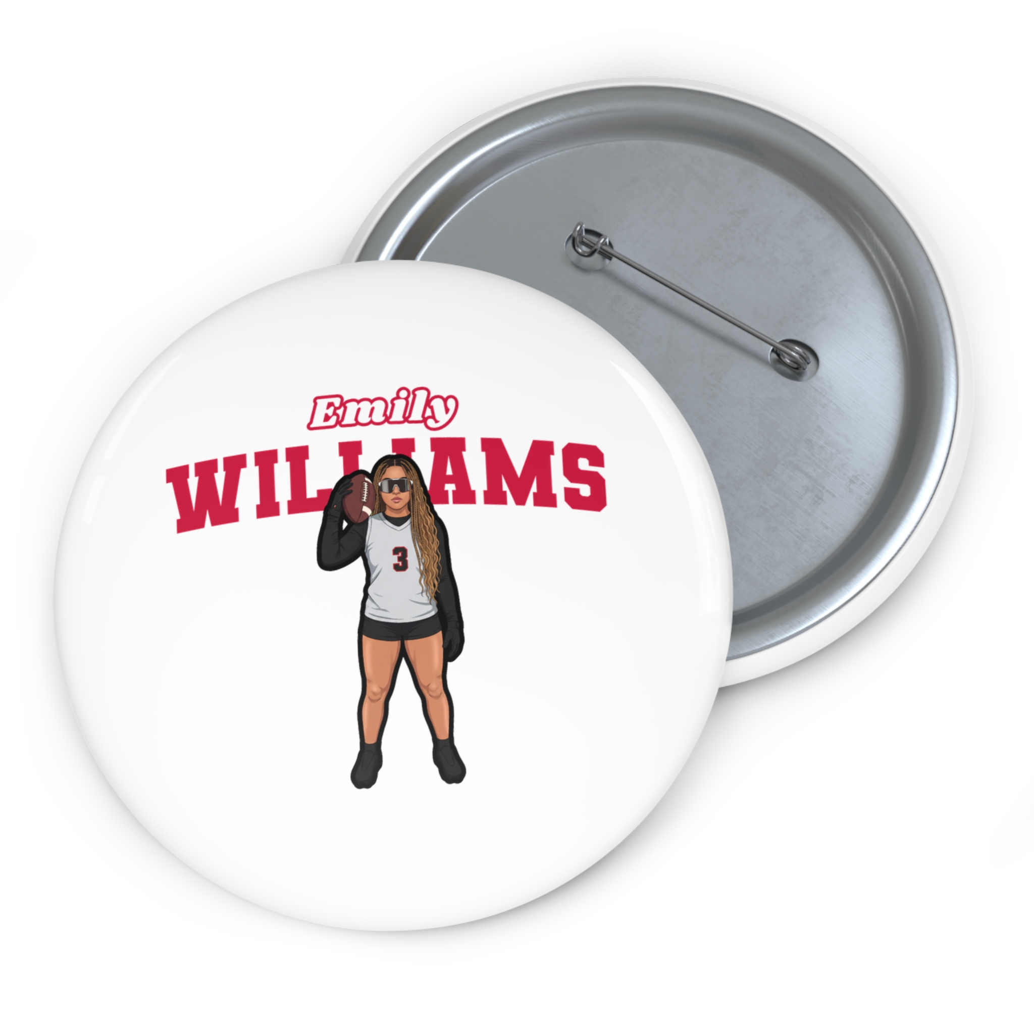 Game Day Pin — character_name_arch in Classic
