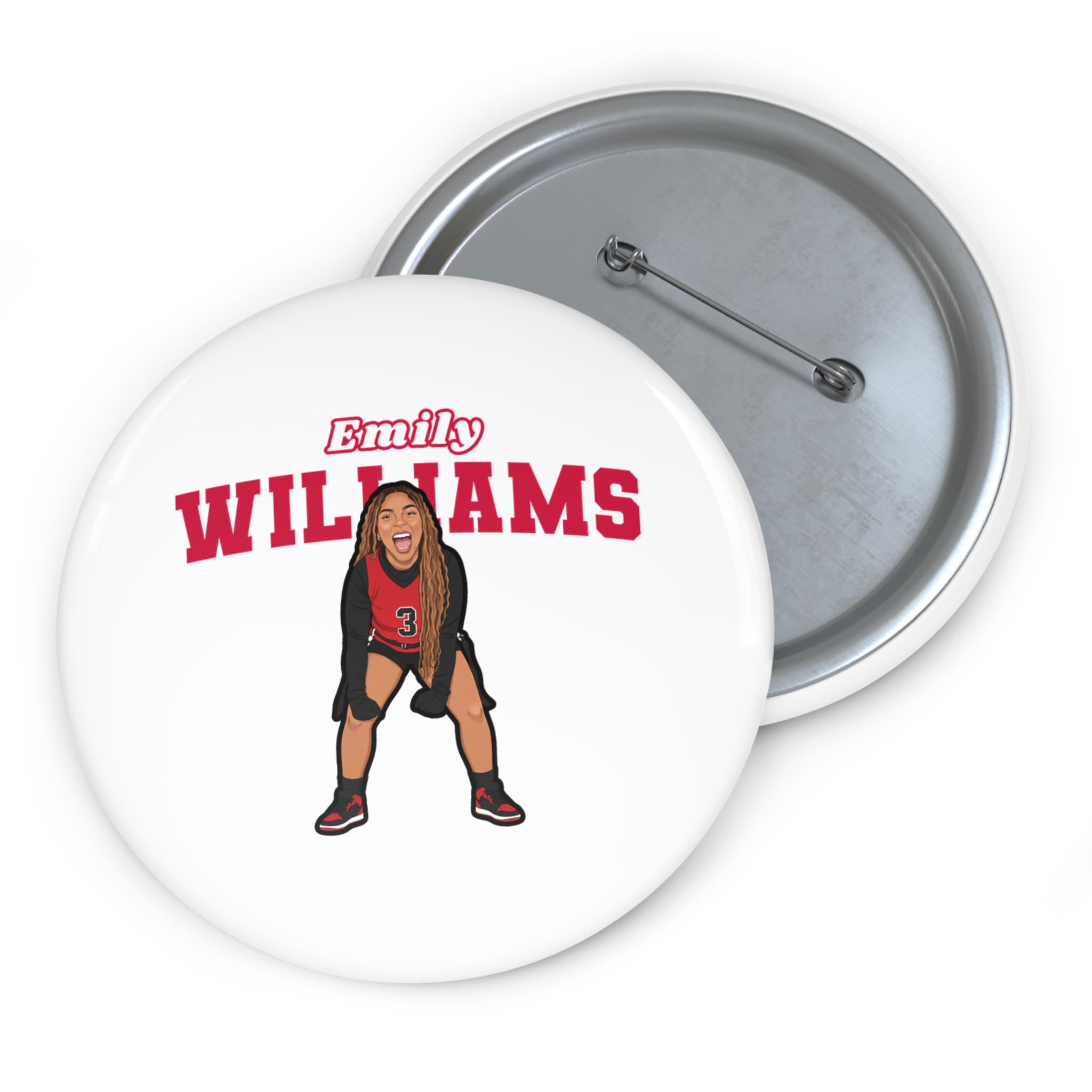 Game Day Pin — character_name_arch in Classic