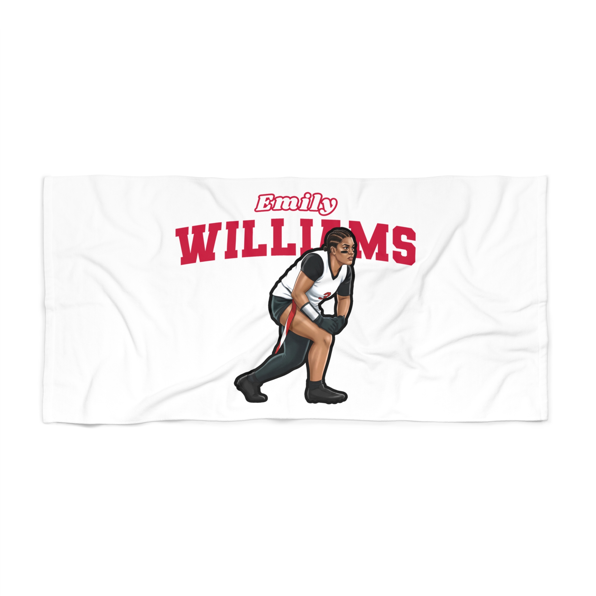 Beach Towel — character_name_arch in Classic