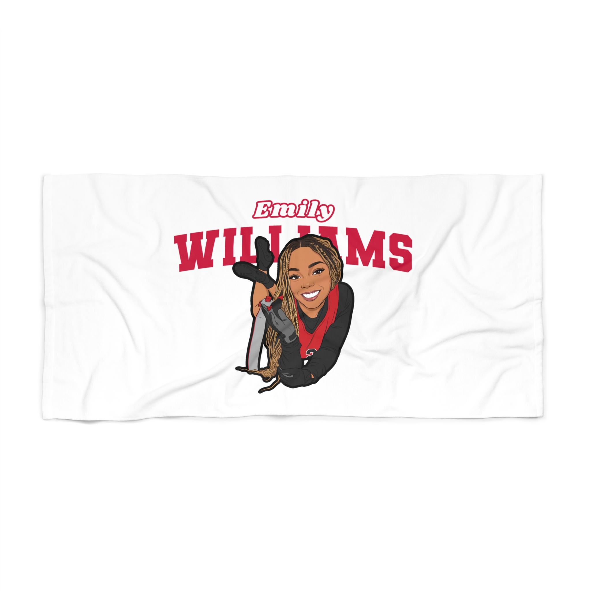 Beach Towel — character_name_arch in Classic