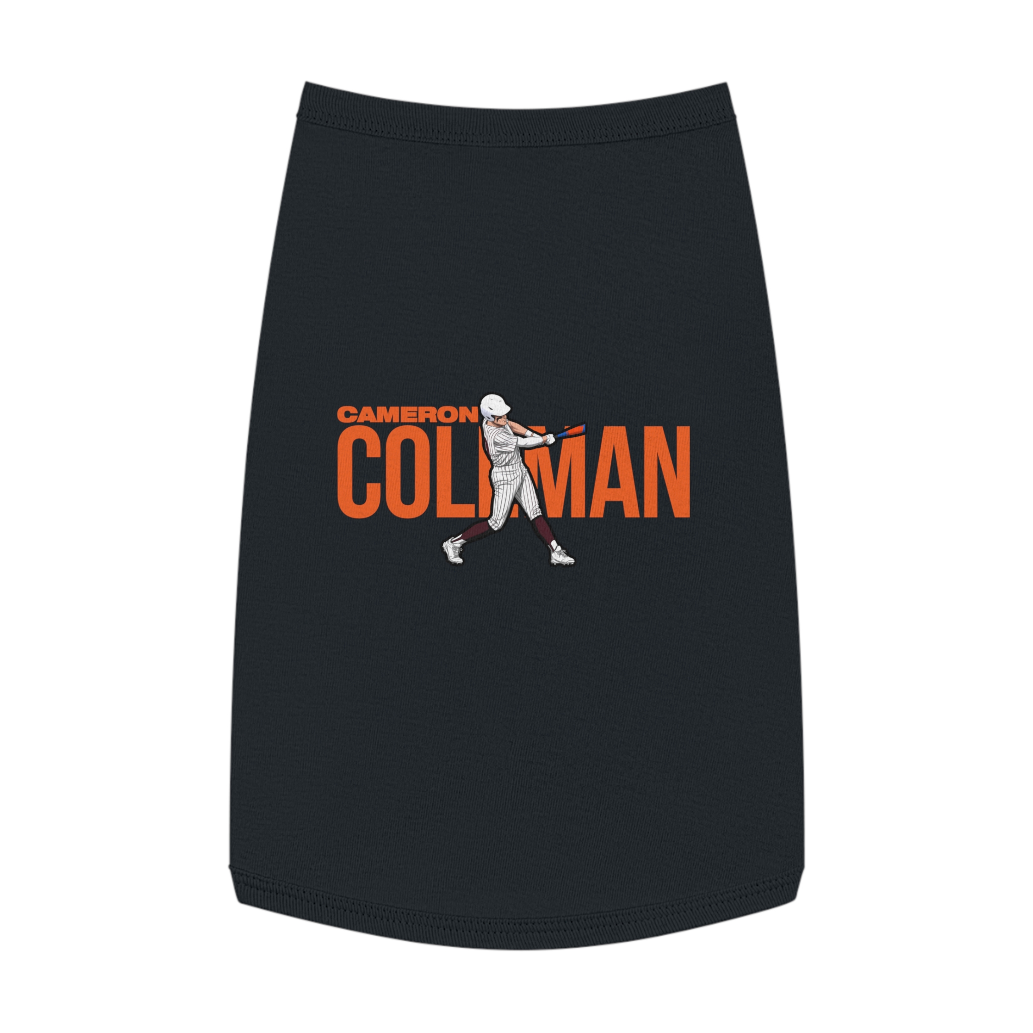 Pet Tank Top — character_player_name in White