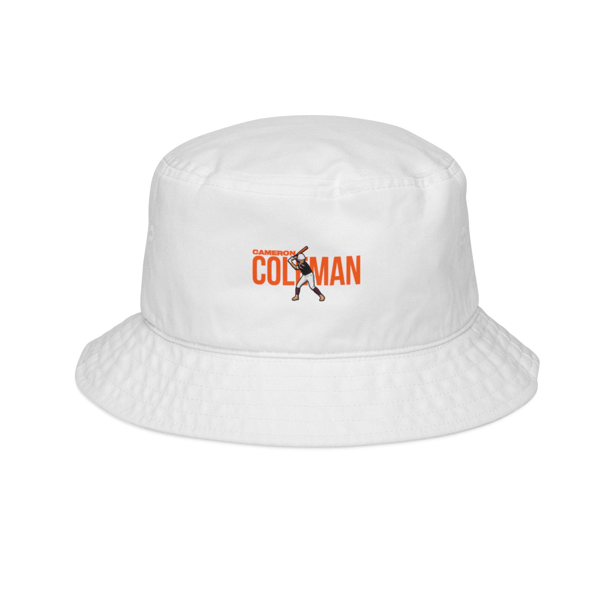 Bucket Hat — character_player_name in White