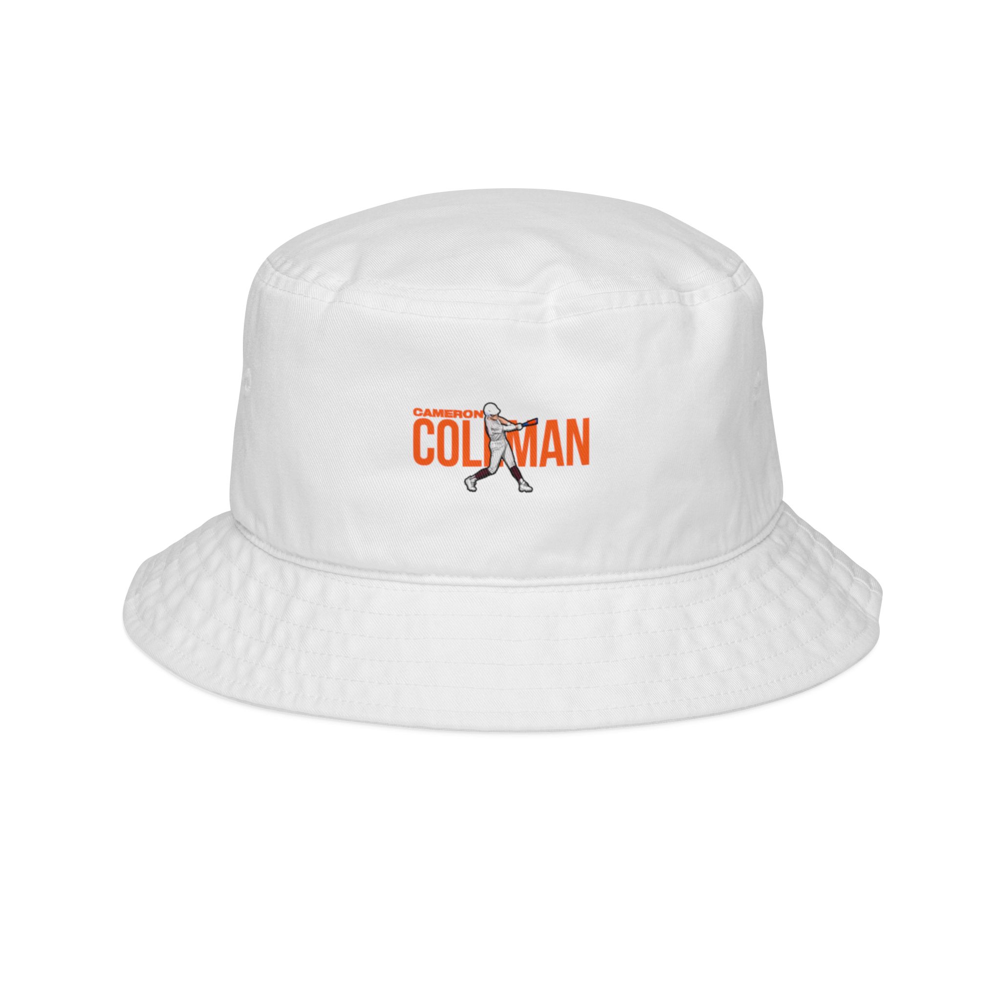 Bucket Hat — character_player_name in White