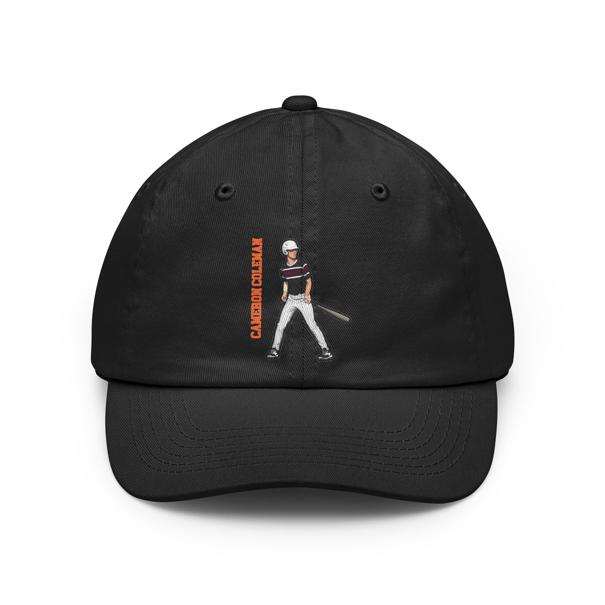 Classic Cap — character_name_vertical in Black