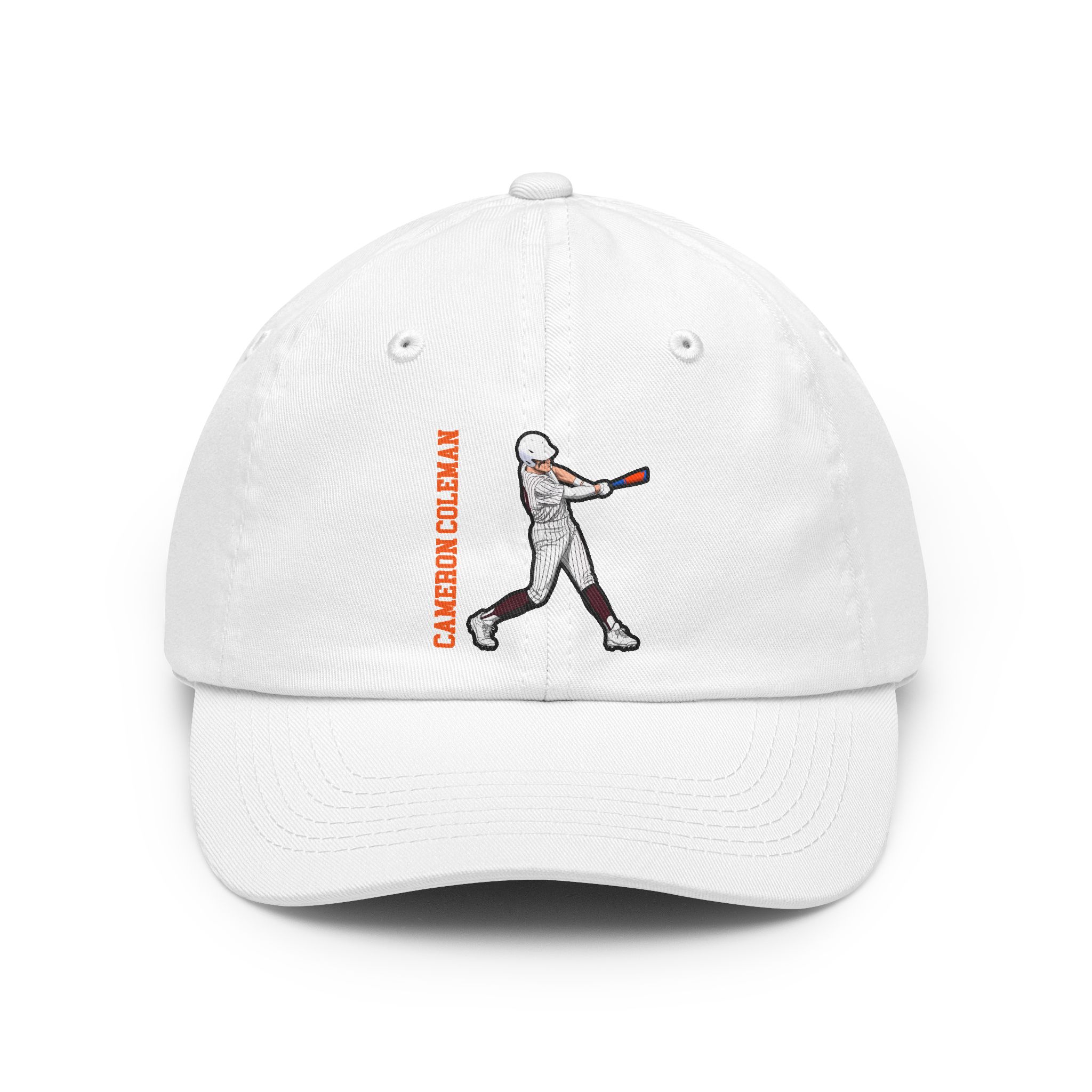 Classic Cap — character_name_vertical in White