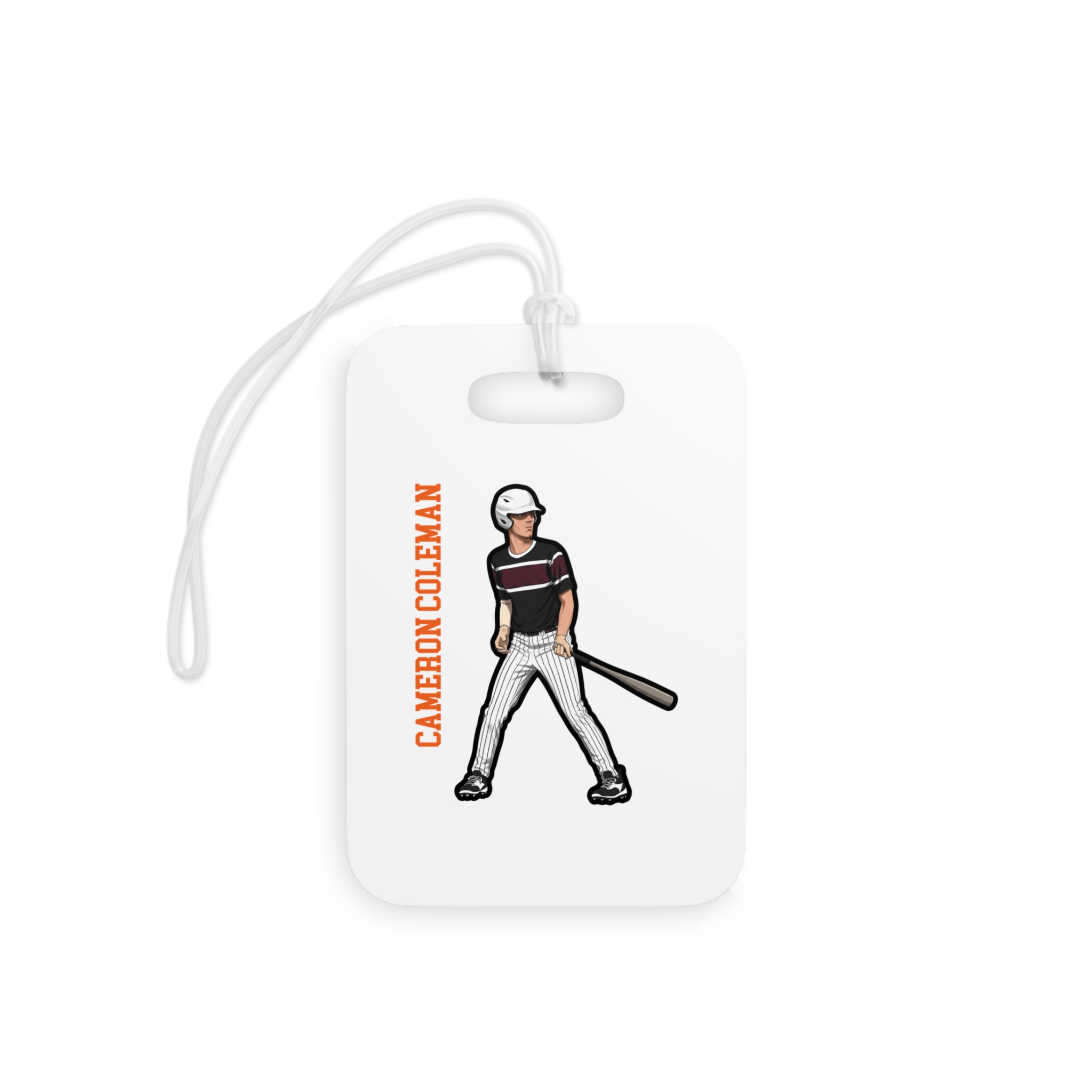 Bag Tag — character_name_vertical in Classic