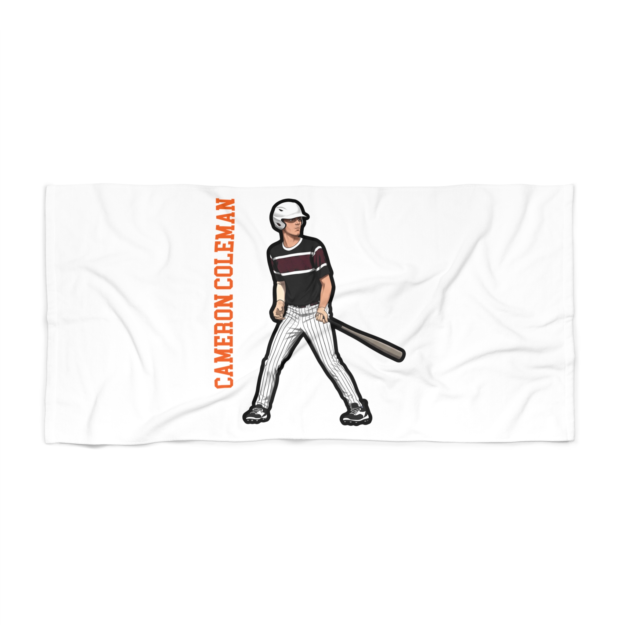 Beach Towel — character_name_vertical in Classic