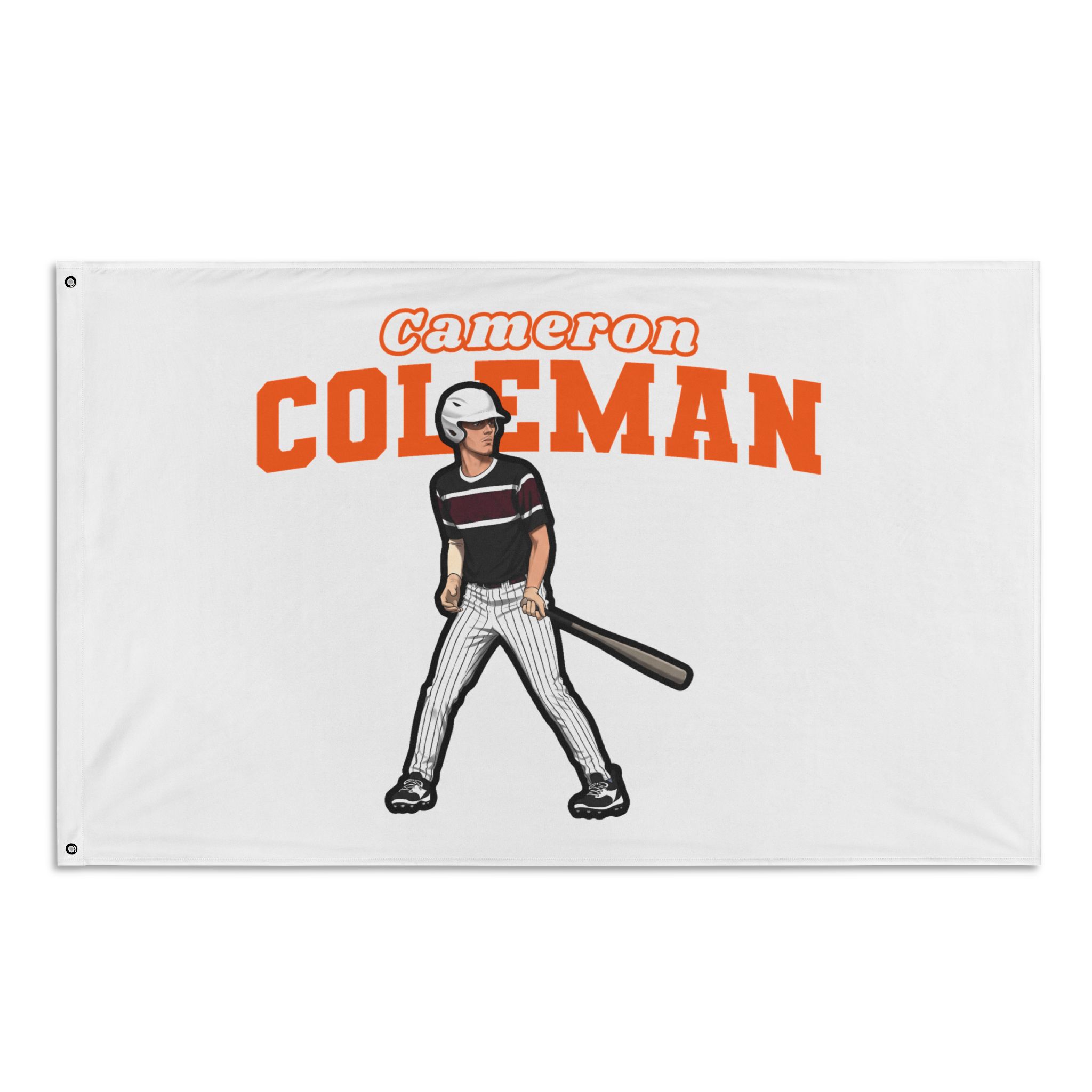 Flag (35 × 56 in) — character_name_arch in Classic