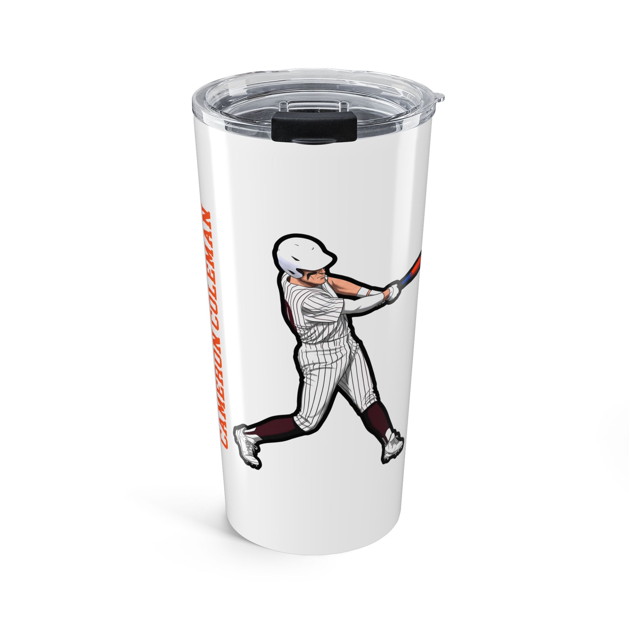 20oz Tumbler — character_name_vertical in Classic