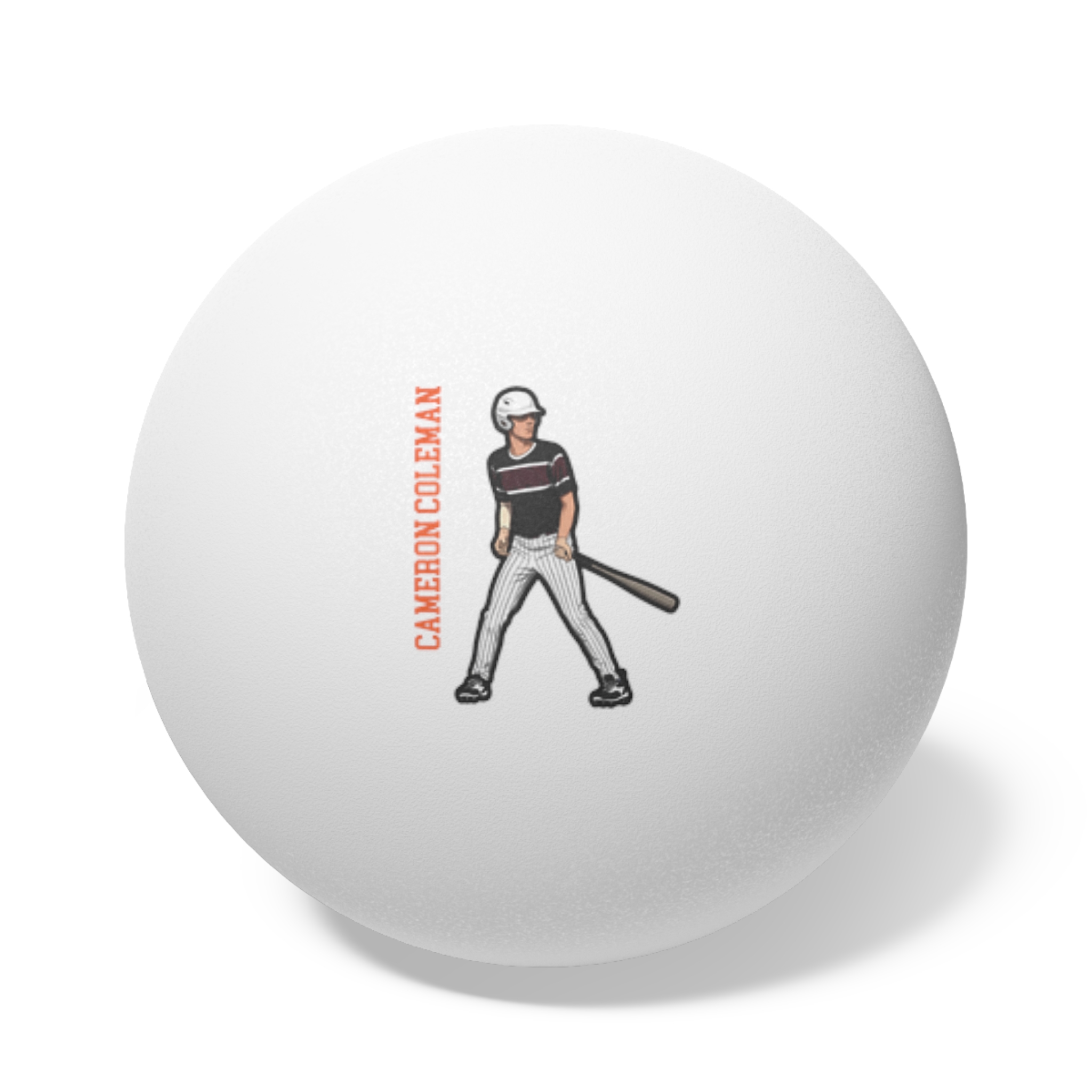 Ping Pong Balls, 6 pcs — character_name_vertical in White