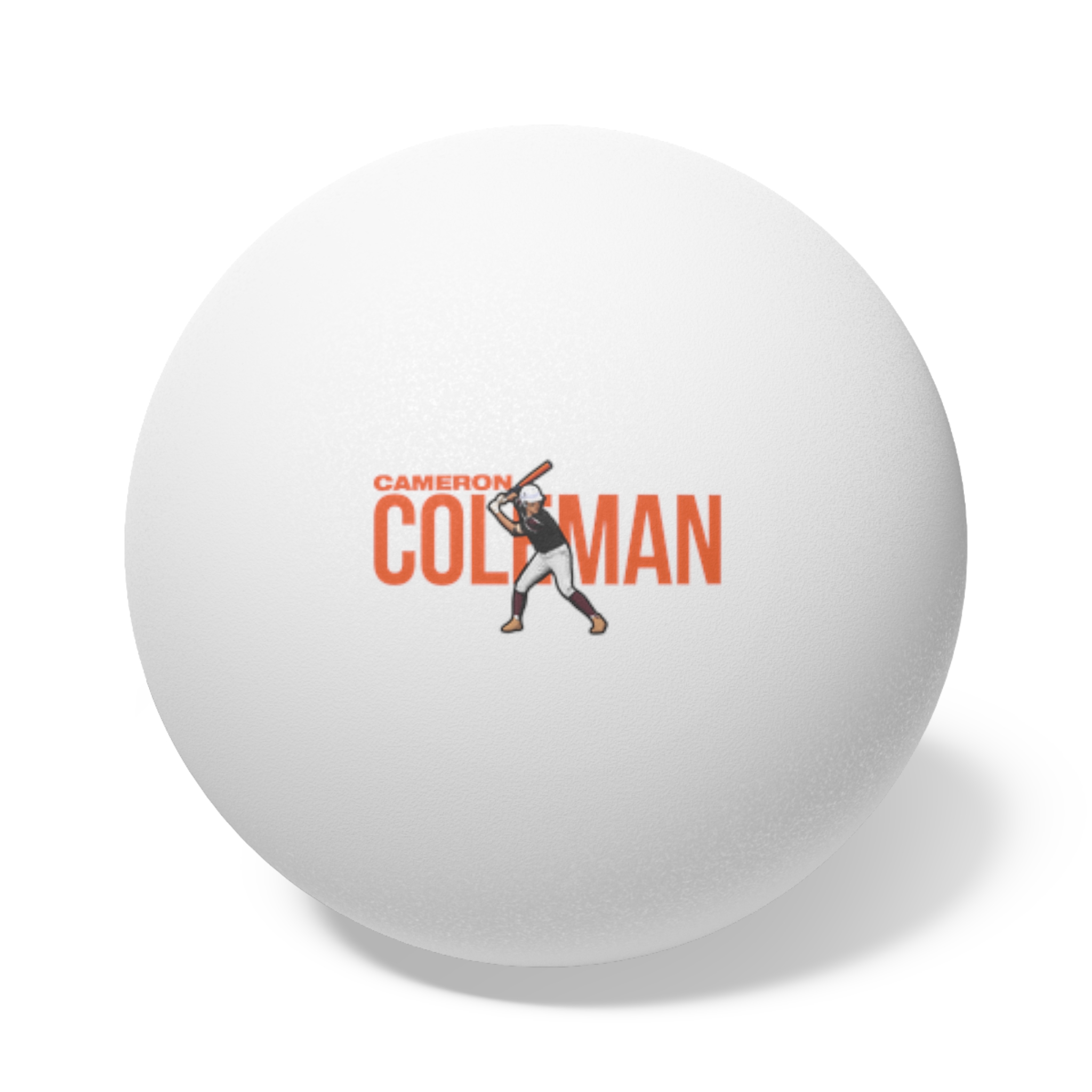 Ping Pong Balls, 6 pcs — character_player_name in White