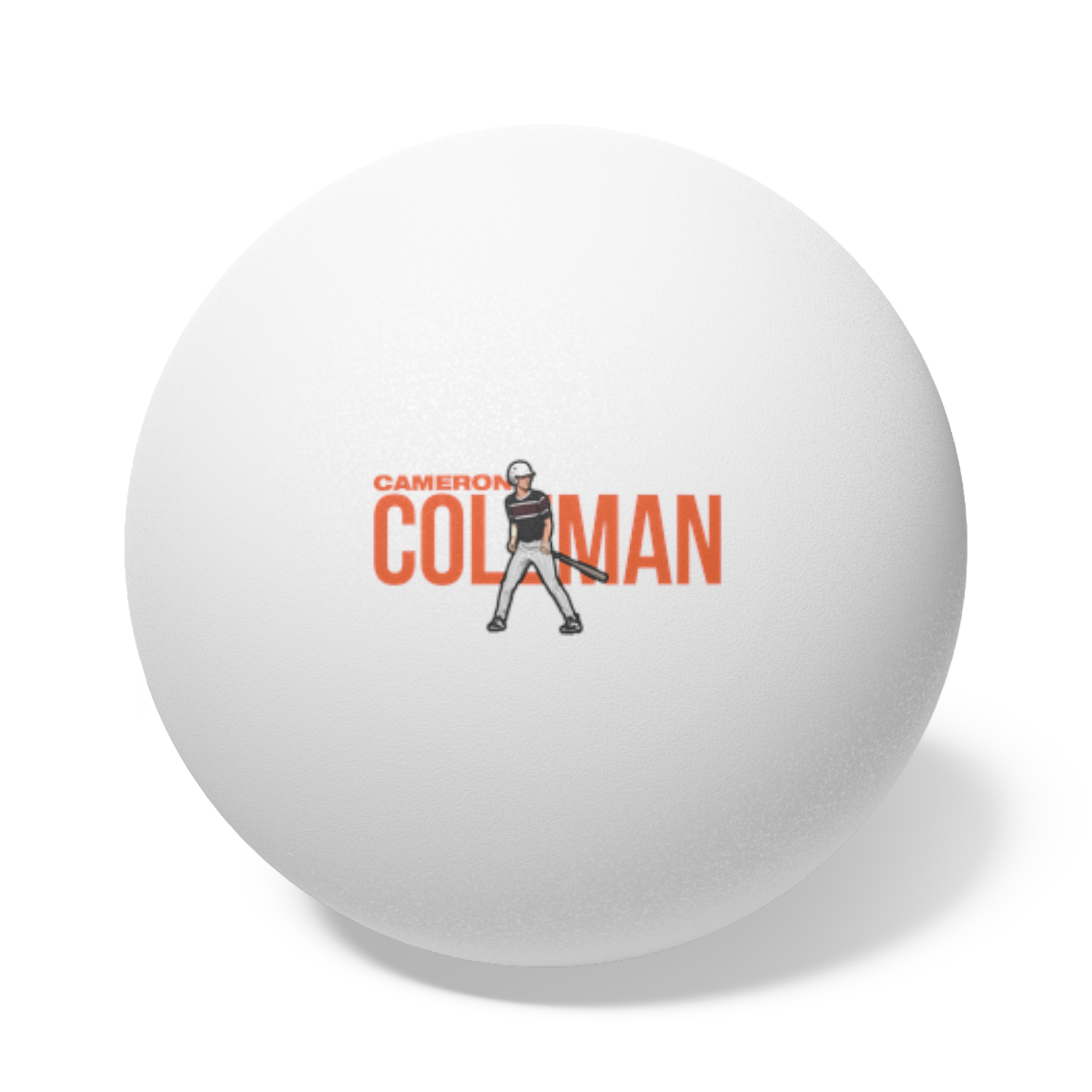 Ping Pong Balls, 6 pcs — character_player_name in White